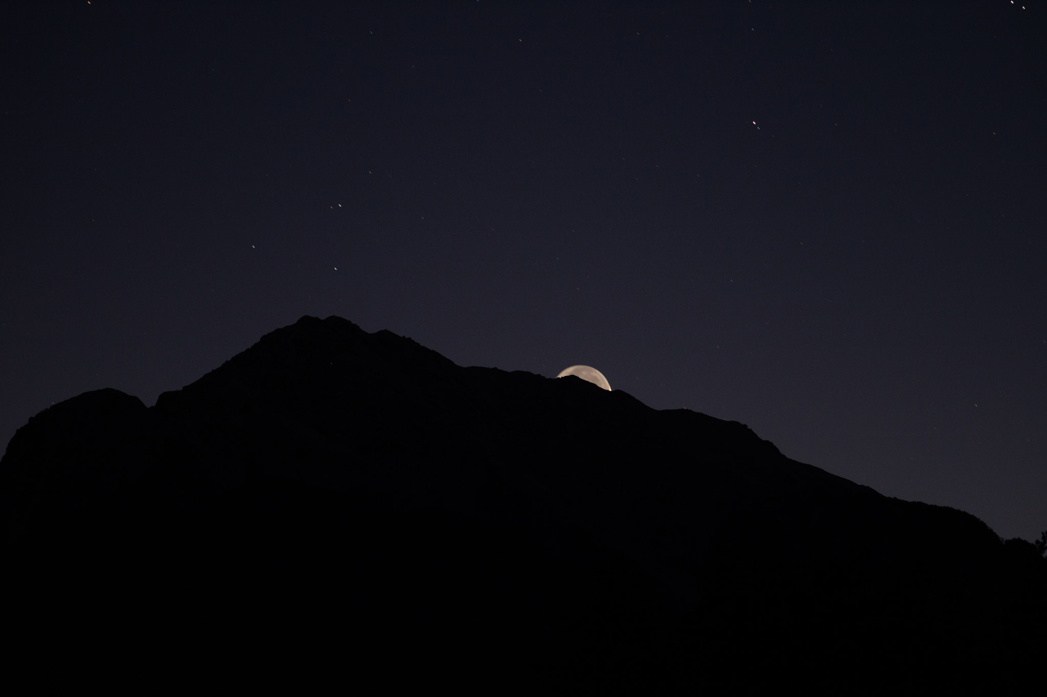 Canon EOS M3 sample photo. Good night moon. photography