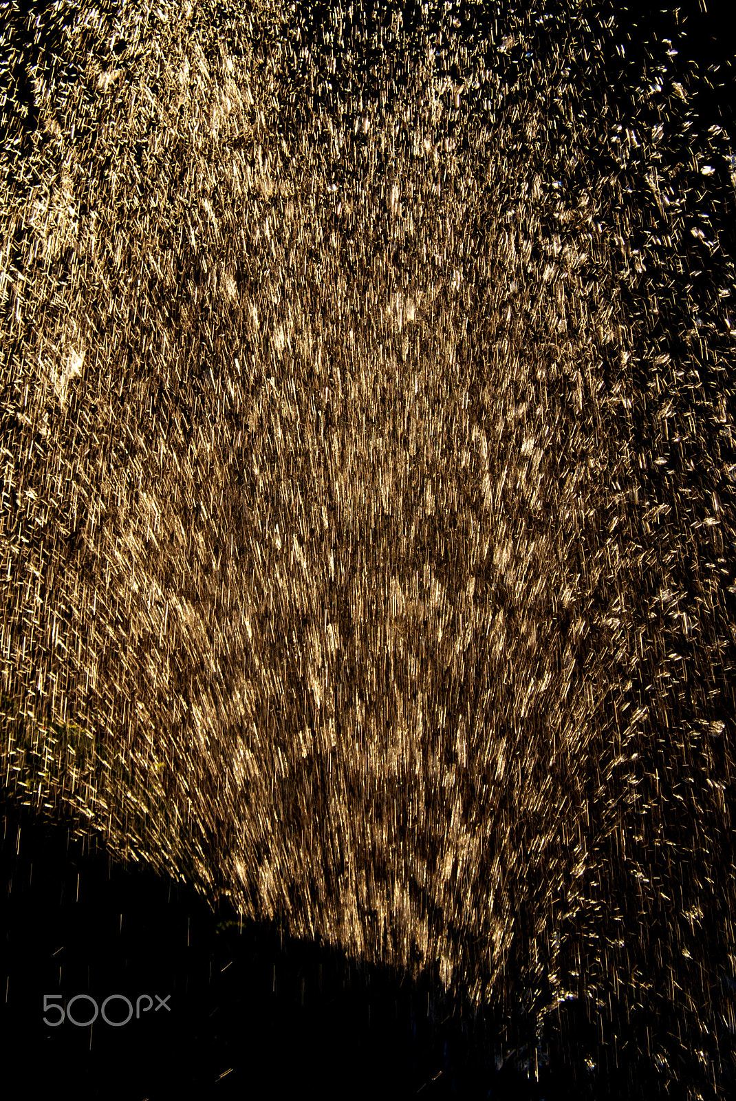 Nikon D80 sample photo. Volcano of water i photography