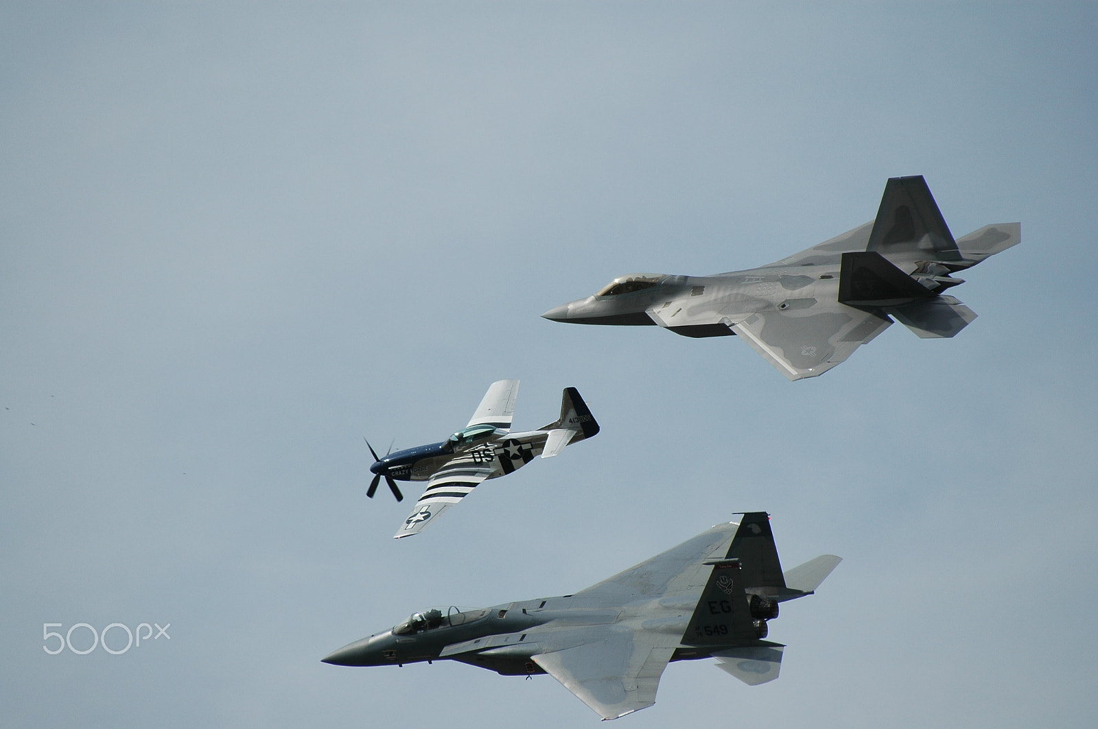 Nikon D70 sample photo. Air show trio photography