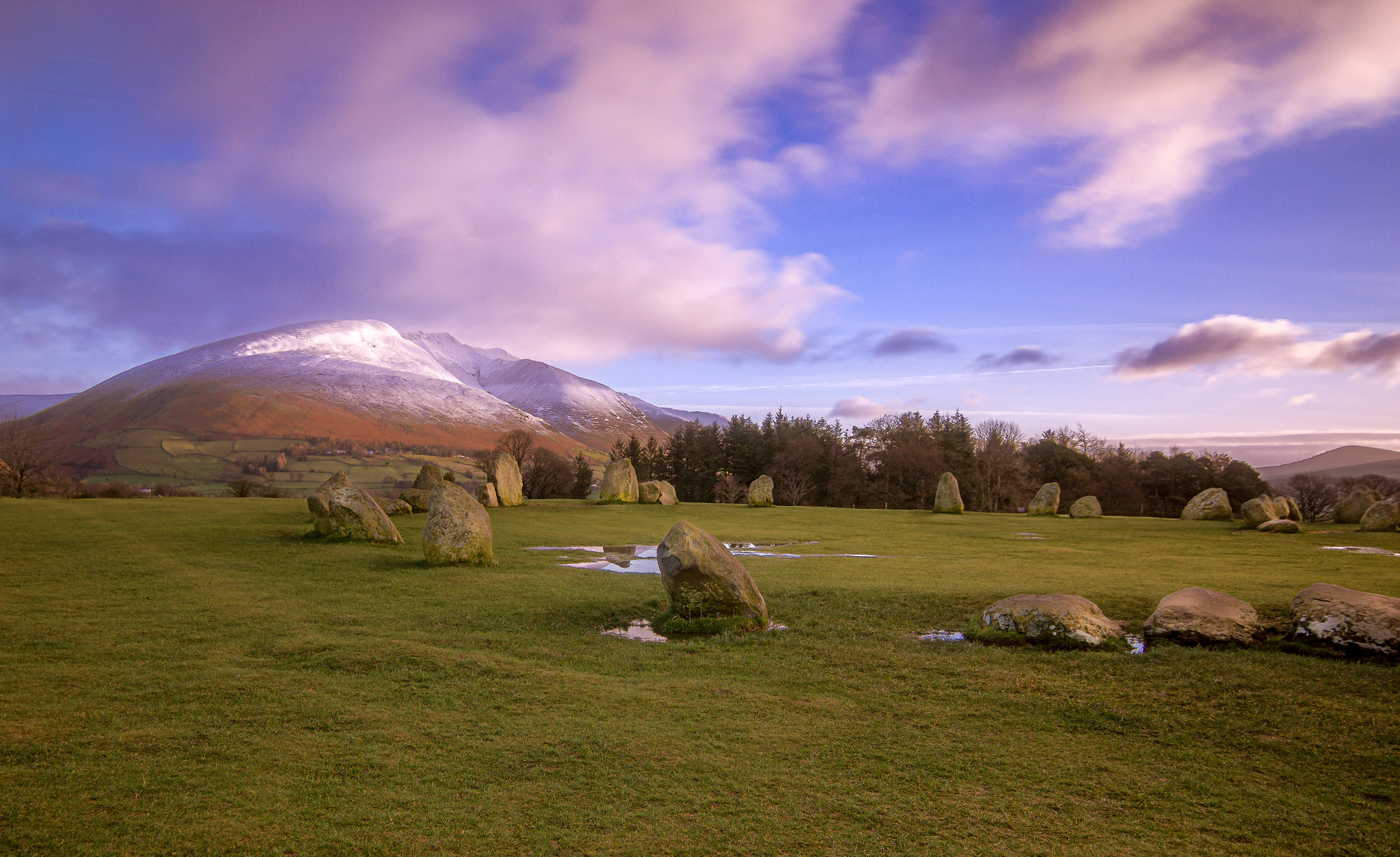 20mm F2.8 sample photo. Castlerigg circle photography