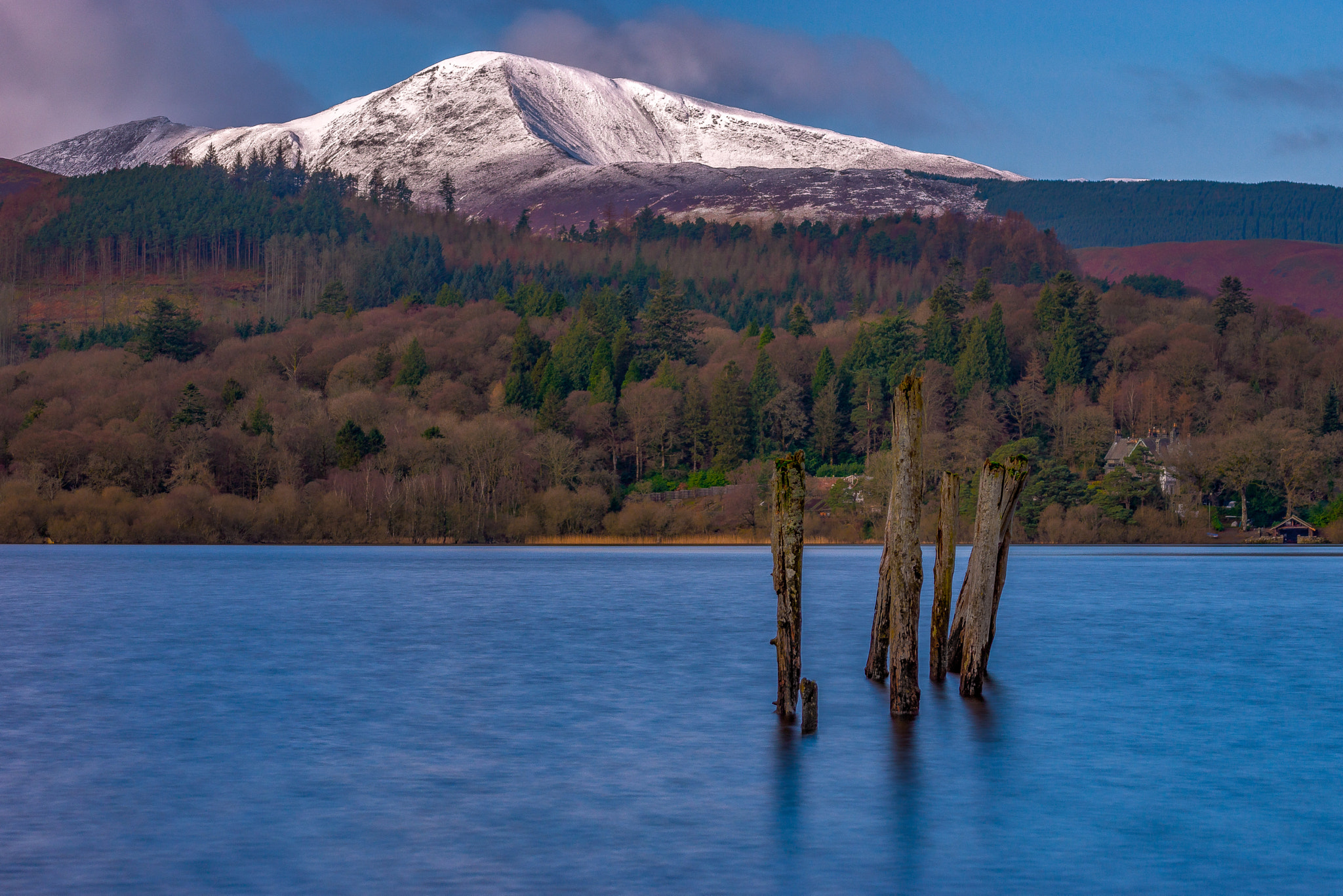 Tamron SP 70-300mm F4-5.6 Di USD sample photo. Derwent water photography