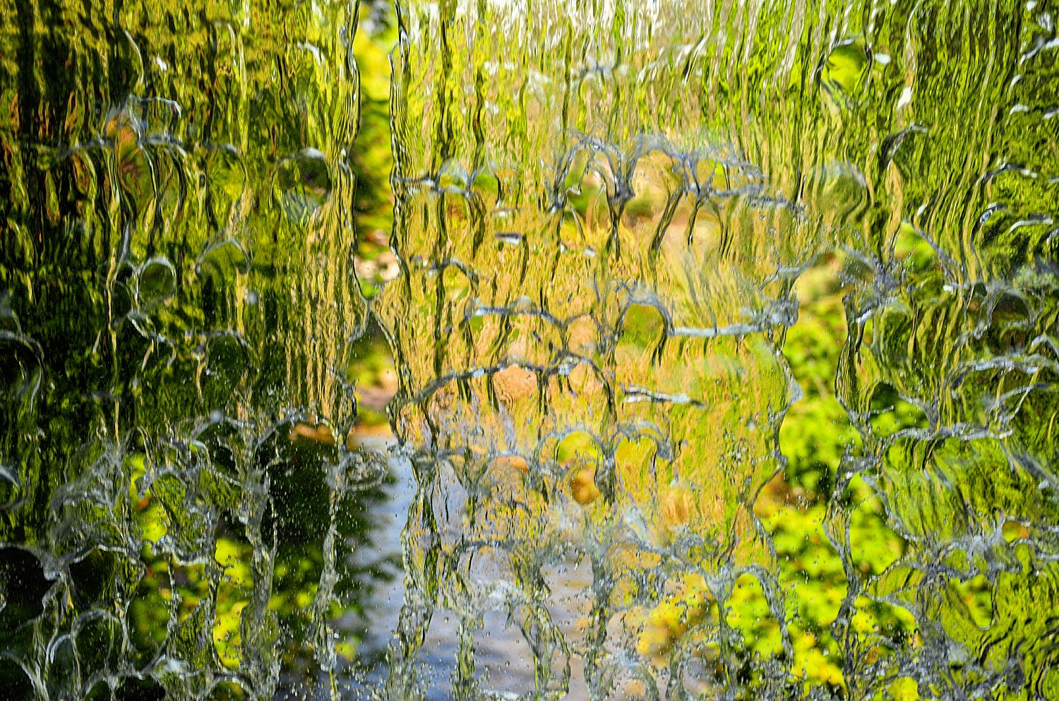 Nikon D300S sample photo. View through the waterfall photography