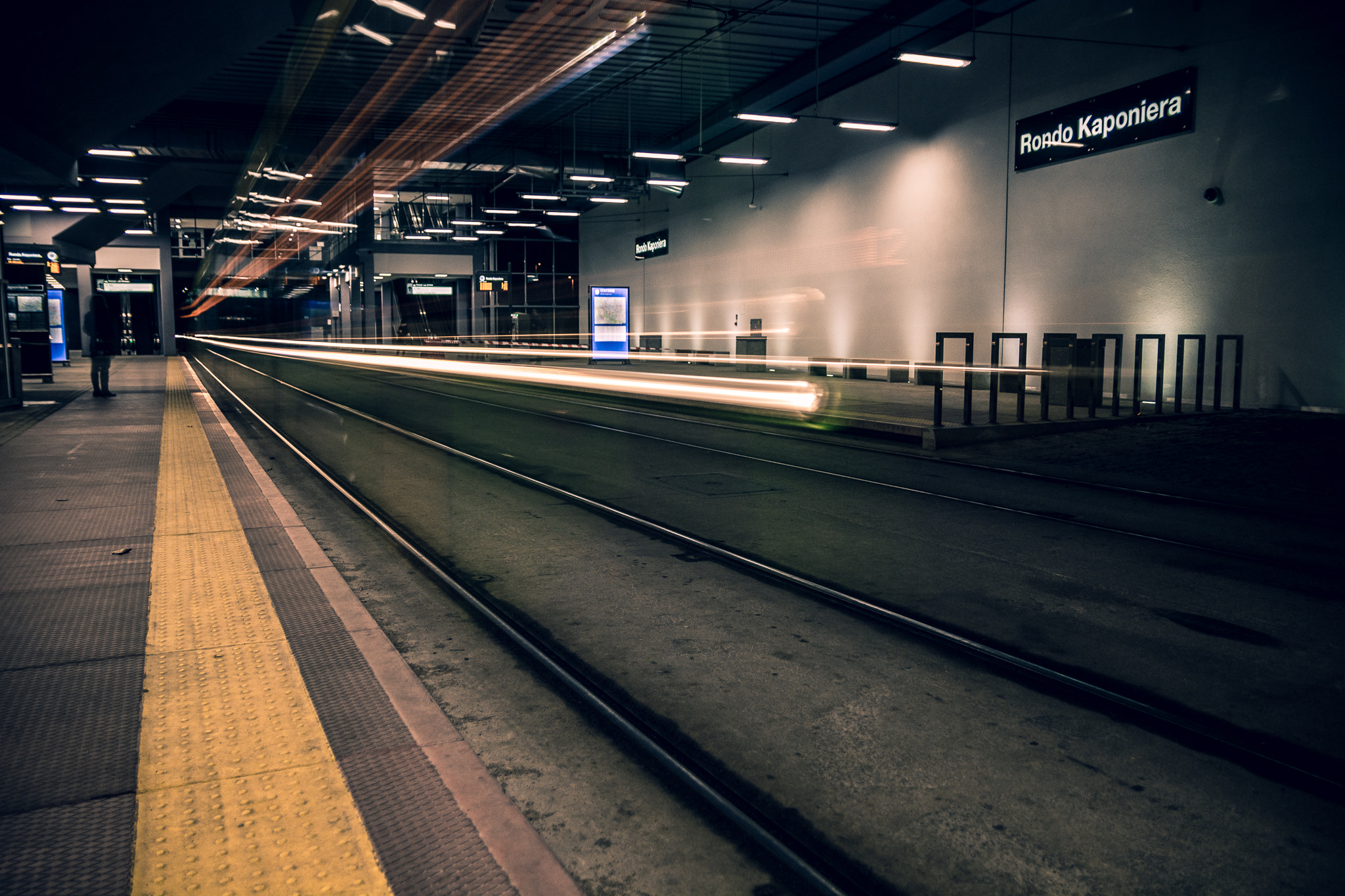 Sigma 17-50mm F2.8 EX DC OS HSM sample photo. Tram station photography