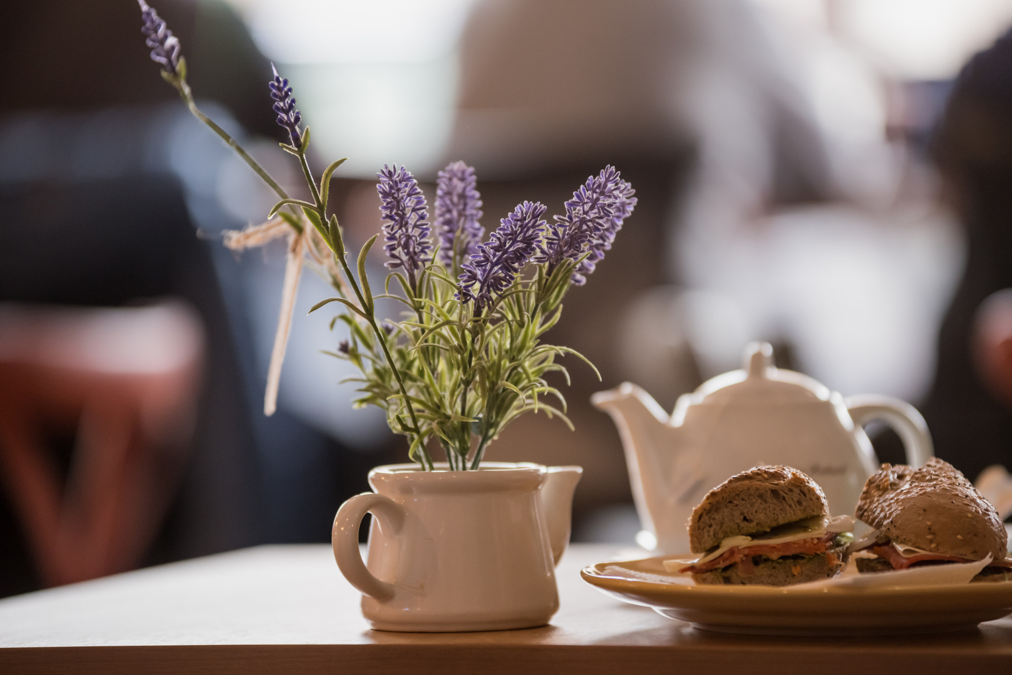 Pentax K-1 sample photo. Breakfast, tea and flowers photography