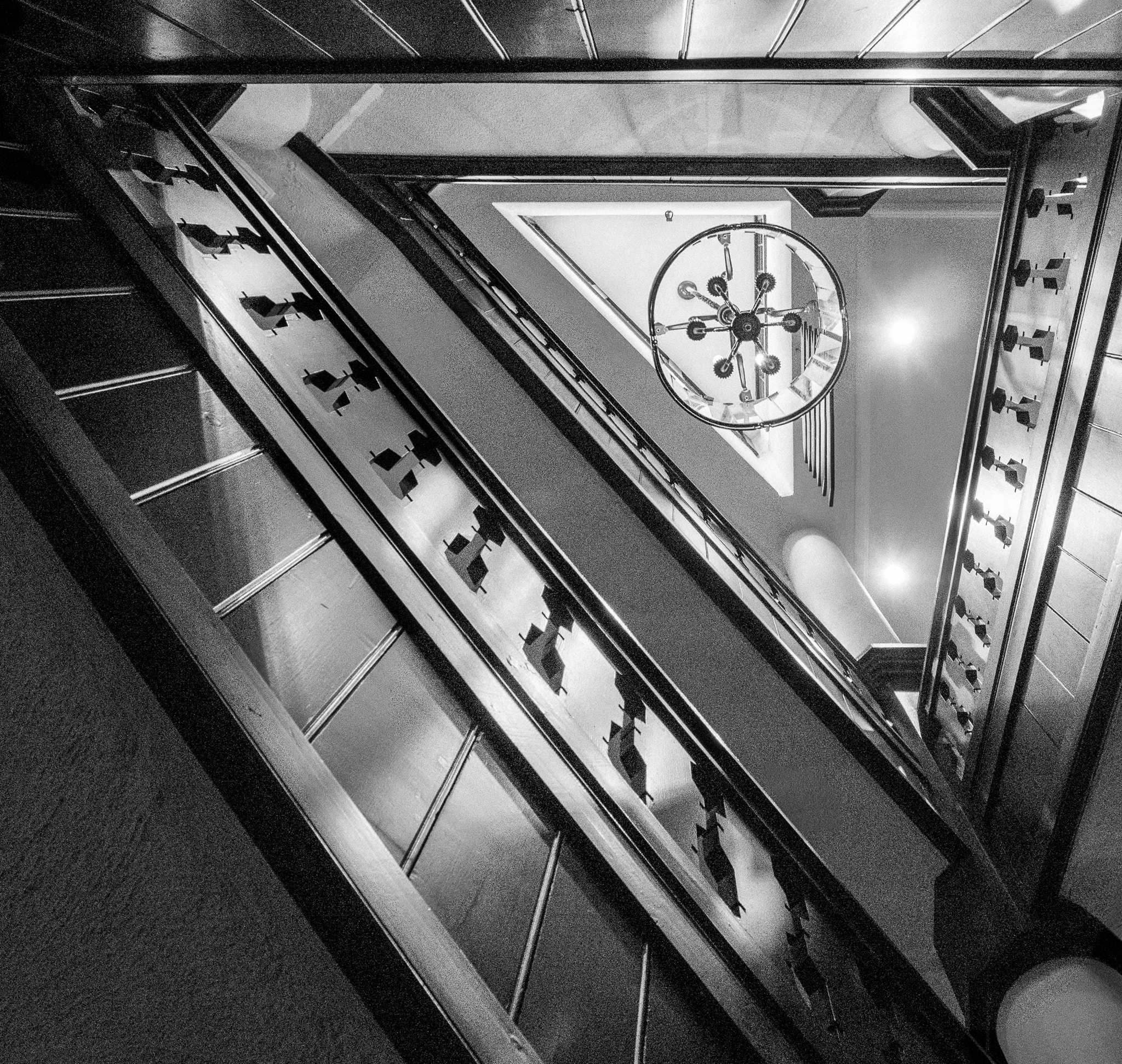 Panasonic Lumix DMC-GX7 sample photo. Old mill toronto - staircase photography