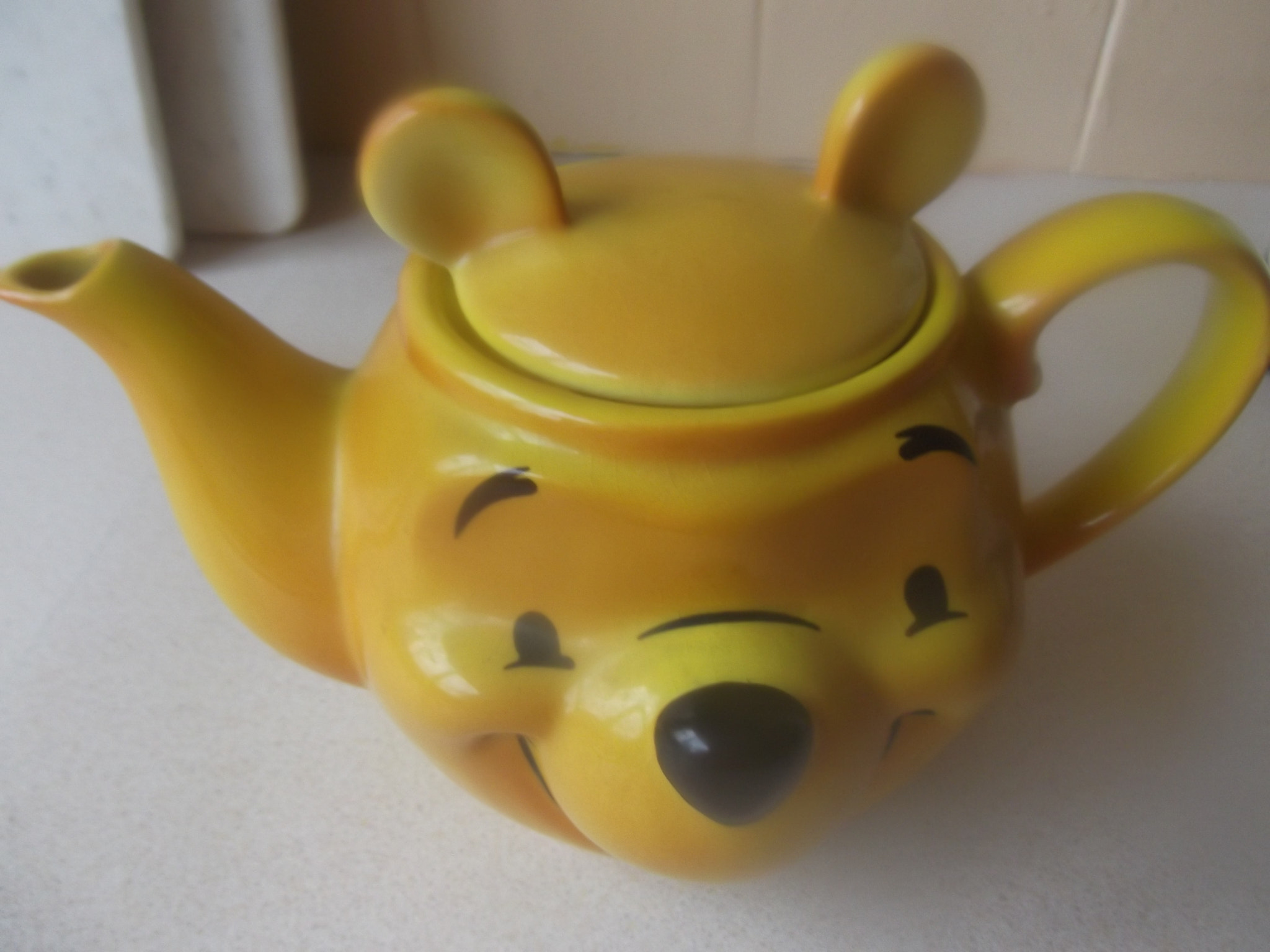 Fujifilm FinePix T350 sample photo. Winnie the pooh teapot photography