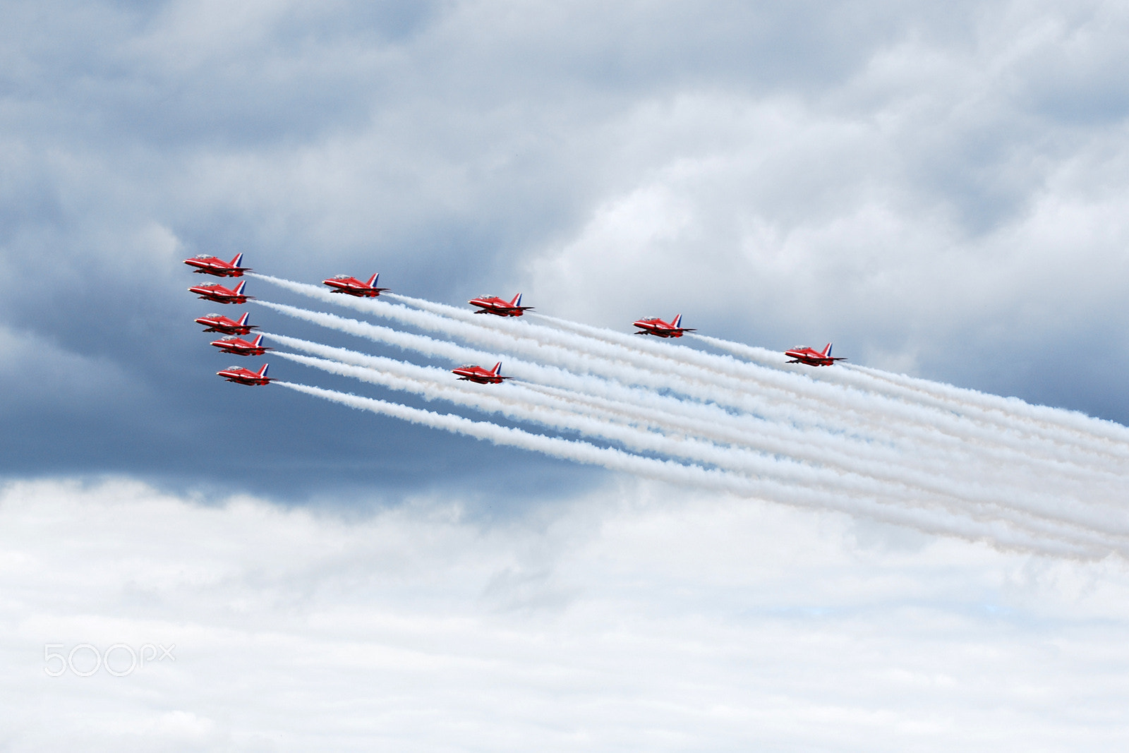 Nikon D60 sample photo. Red arrows, farnborough 2008 photography