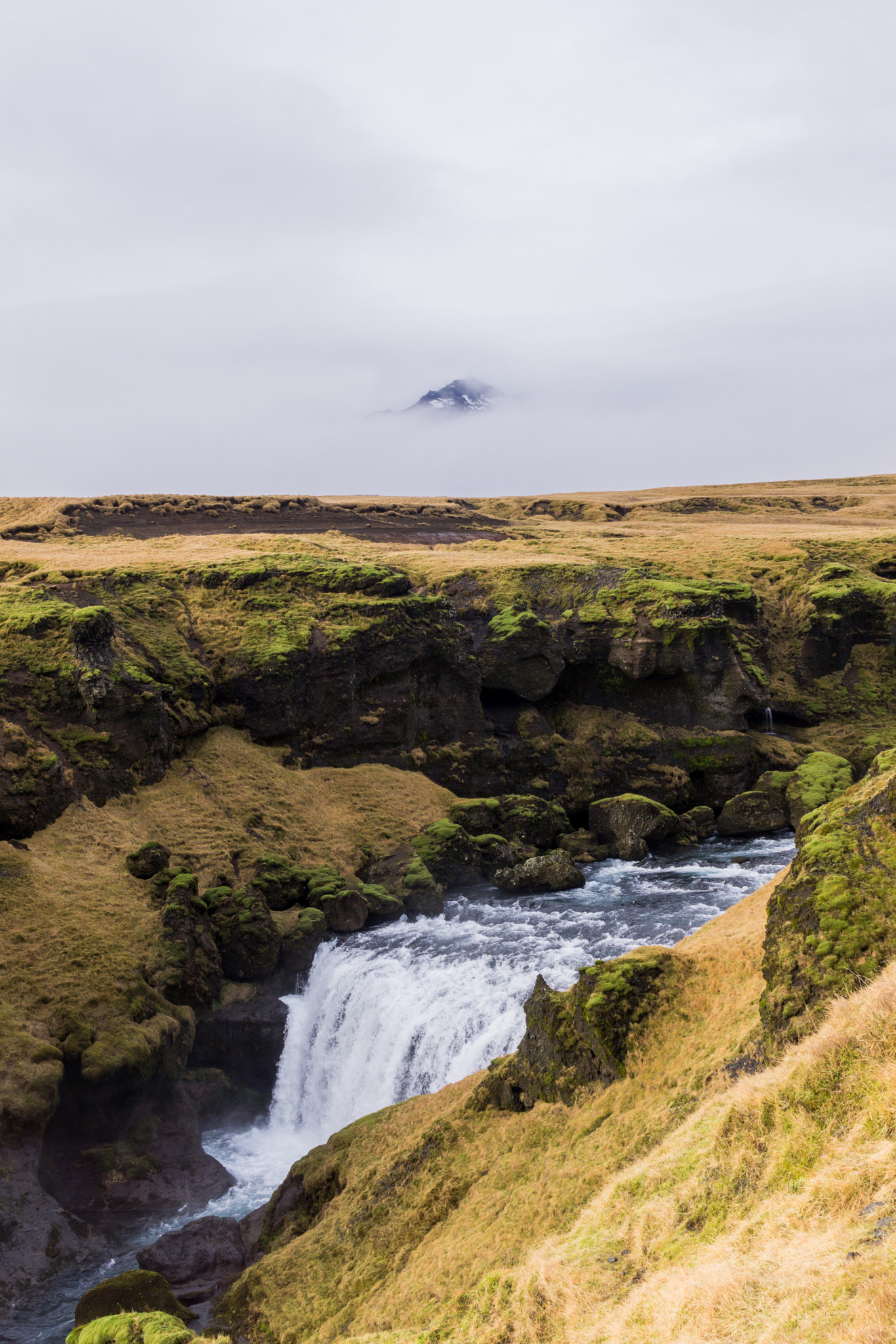 Sigma 30mm F2.8 EX DN sample photo. Waterfall - iceland photography