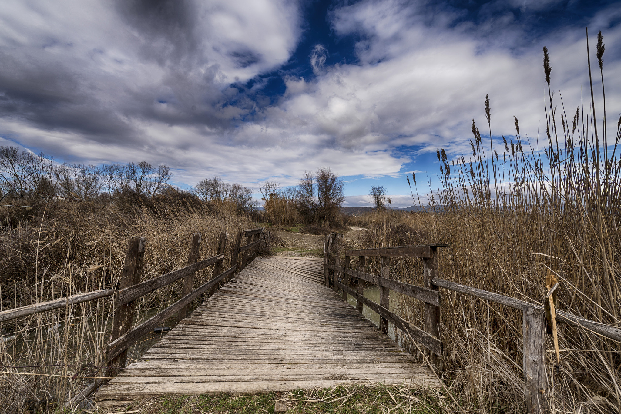 Pentax K-1 sample photo. Broken bridge photography