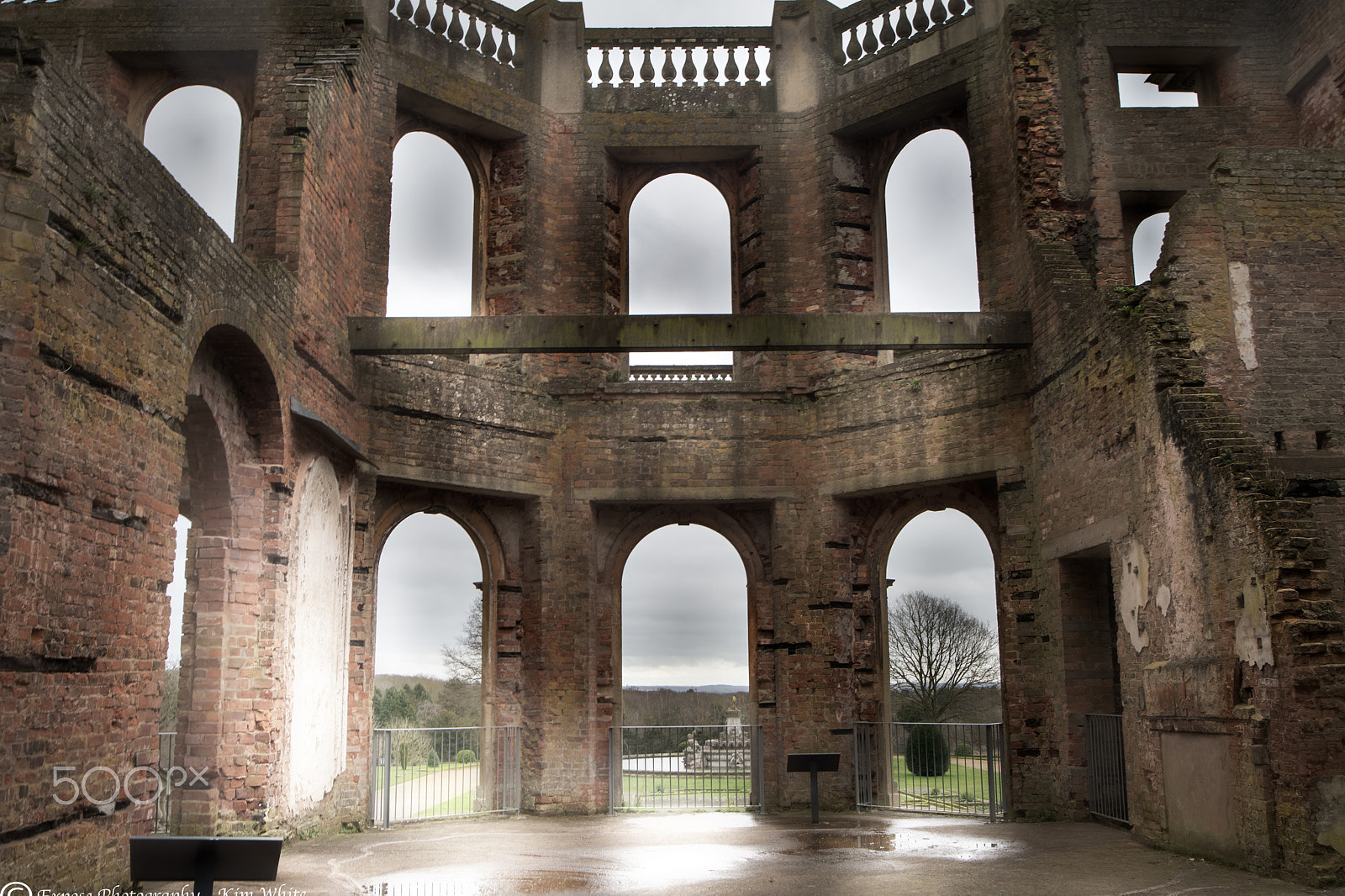 ZEISS Distagon T* 21mm F2.8 sample photo. Witley court ruins photography