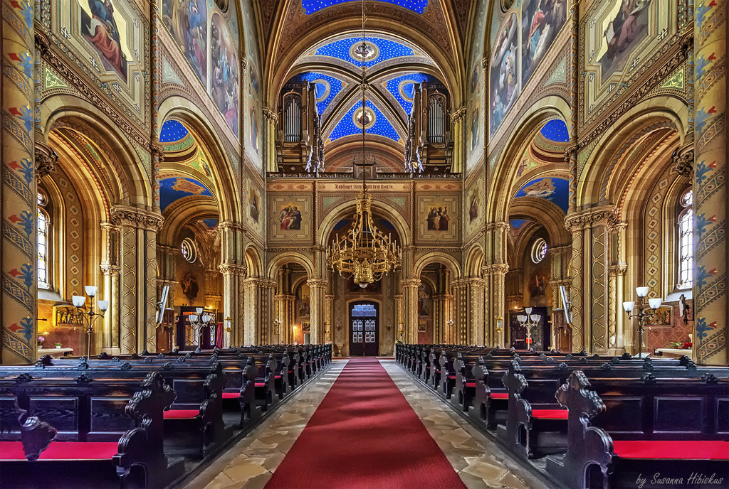 Nikon AF-S Nikkor 14-24mm F2.8G ED sample photo. Wien - altlerchenfelder kirche photography