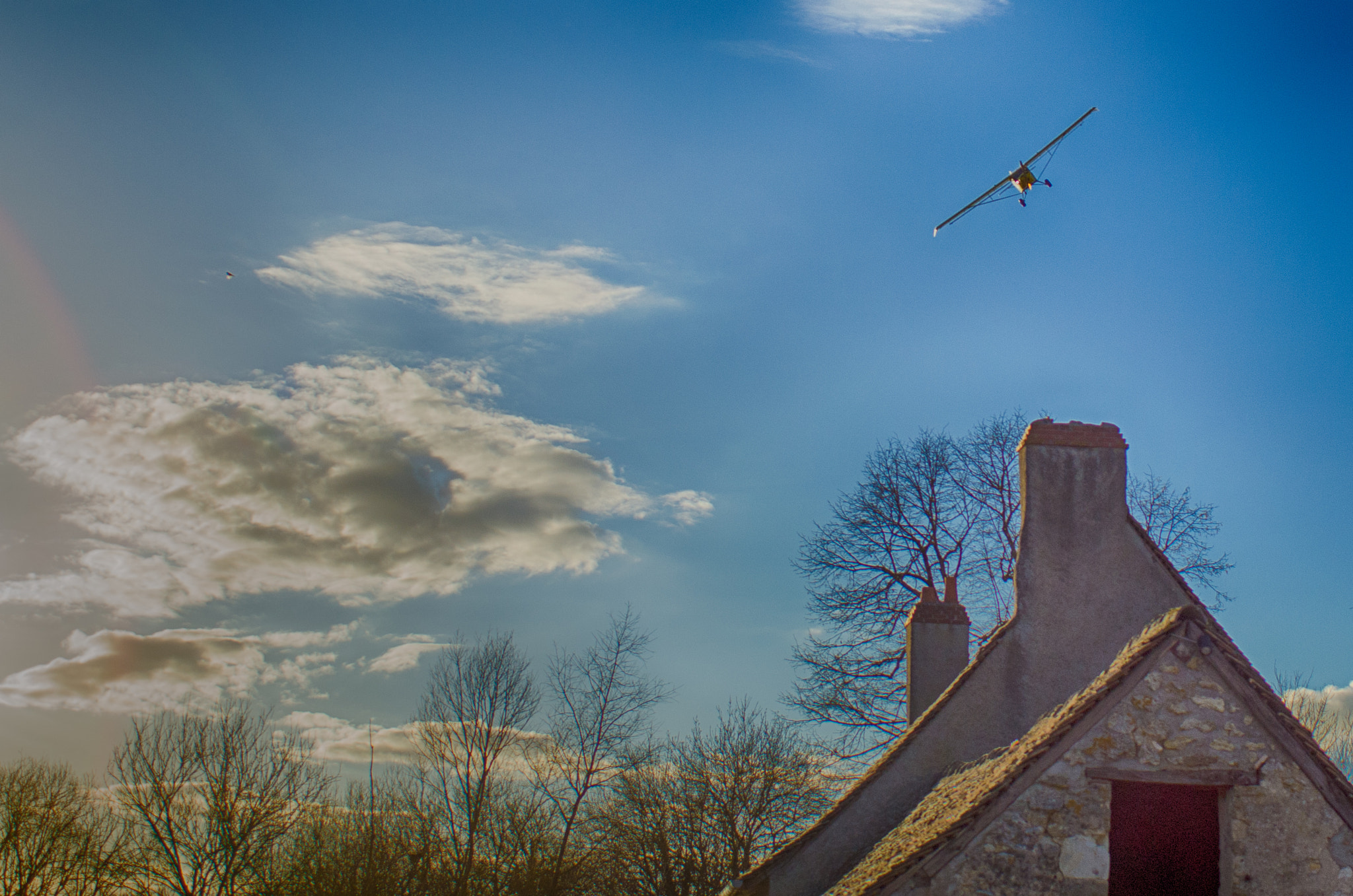 Nikon D7000 sample photo. Plane photography