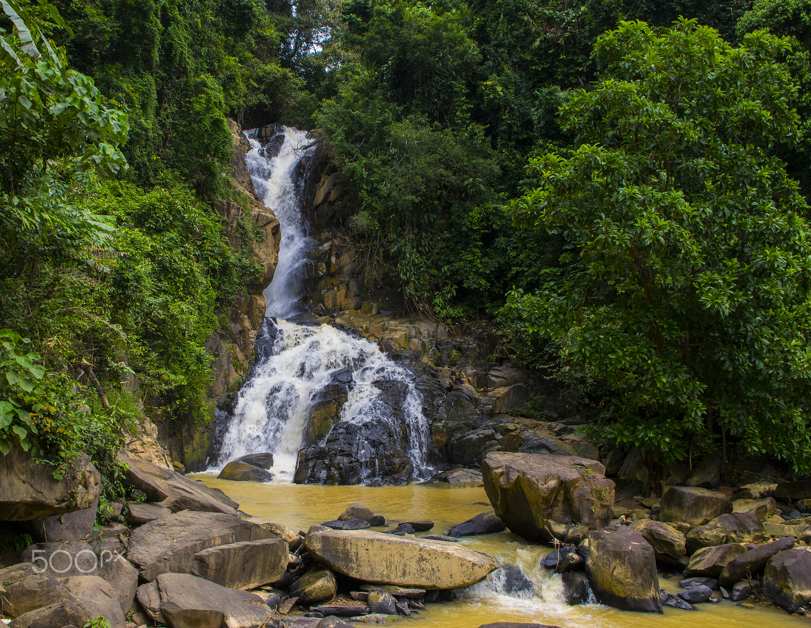 Pentax K-3 sample photo. Waterfall photography