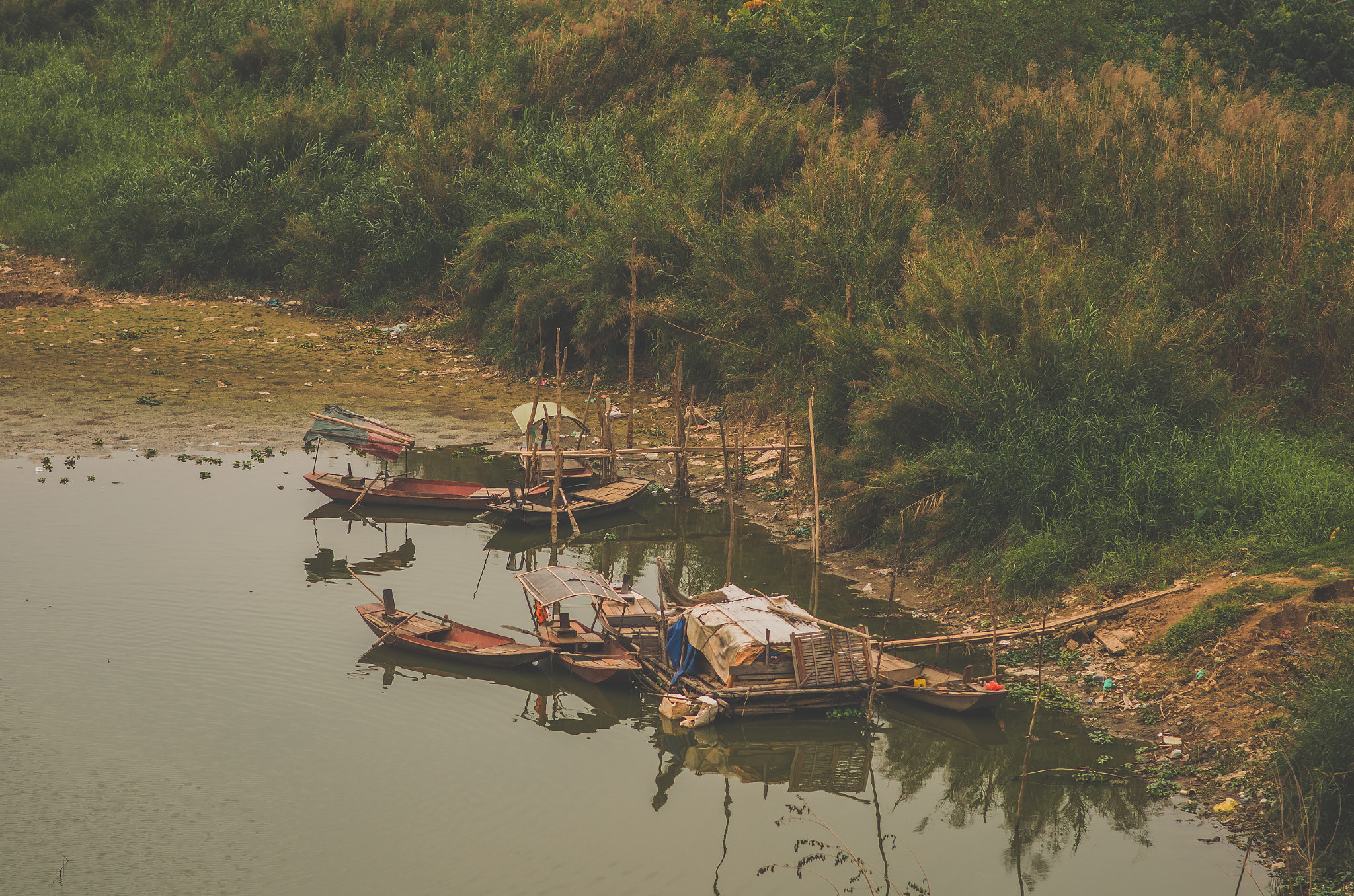 Nikon D7000 sample photo. Small boats photography