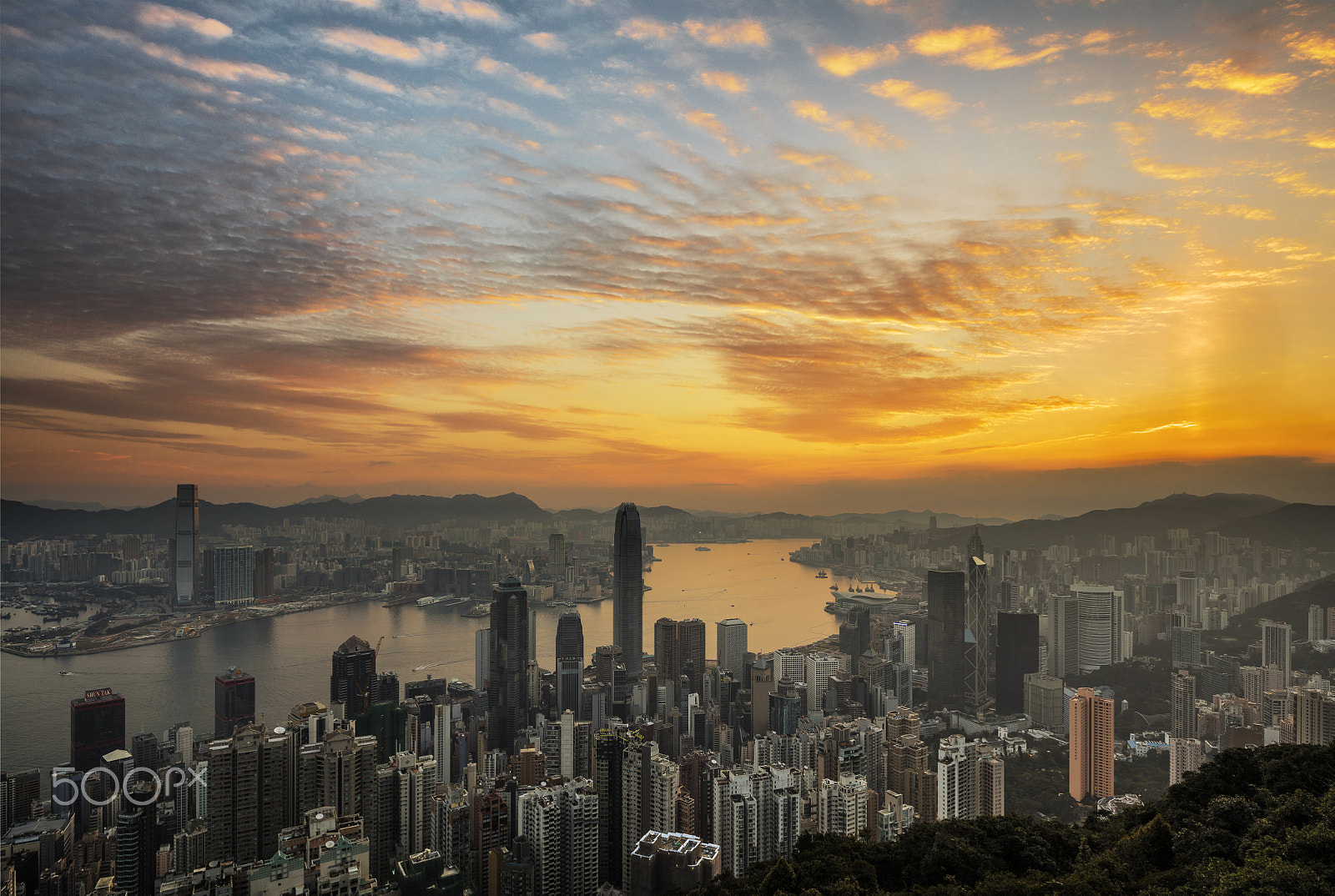 Canon TS-E 17mm F4L Tilt-Shift sample photo. Sunrise of city photography