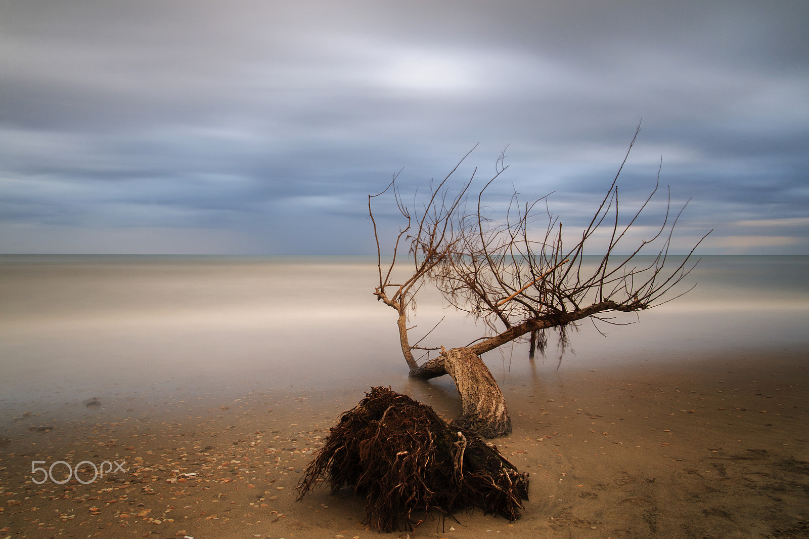 Nikon D700 sample photo. Long exposure in ostia, rome photography