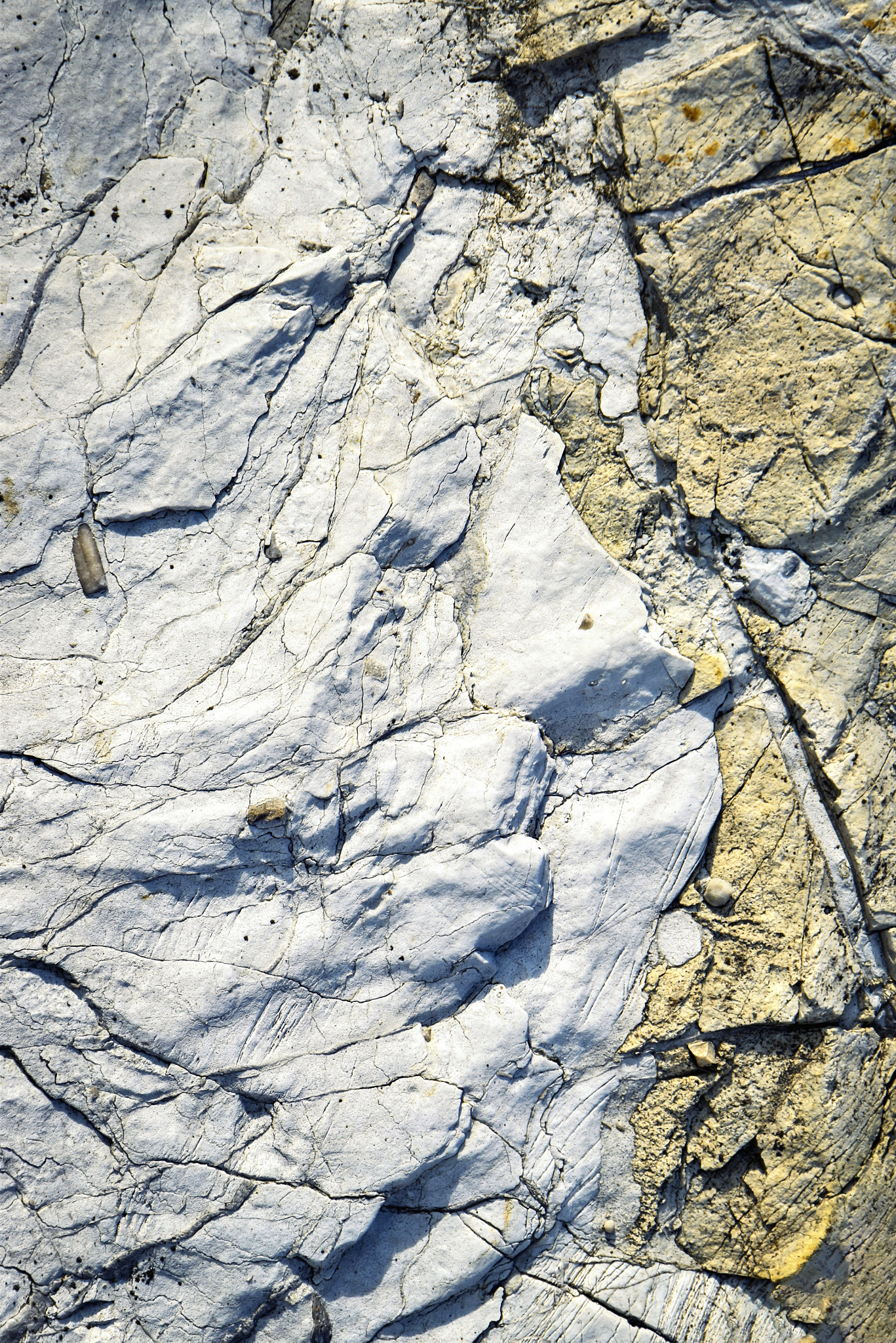Nikon D5500 sample photo. Two colored limestone rock photography