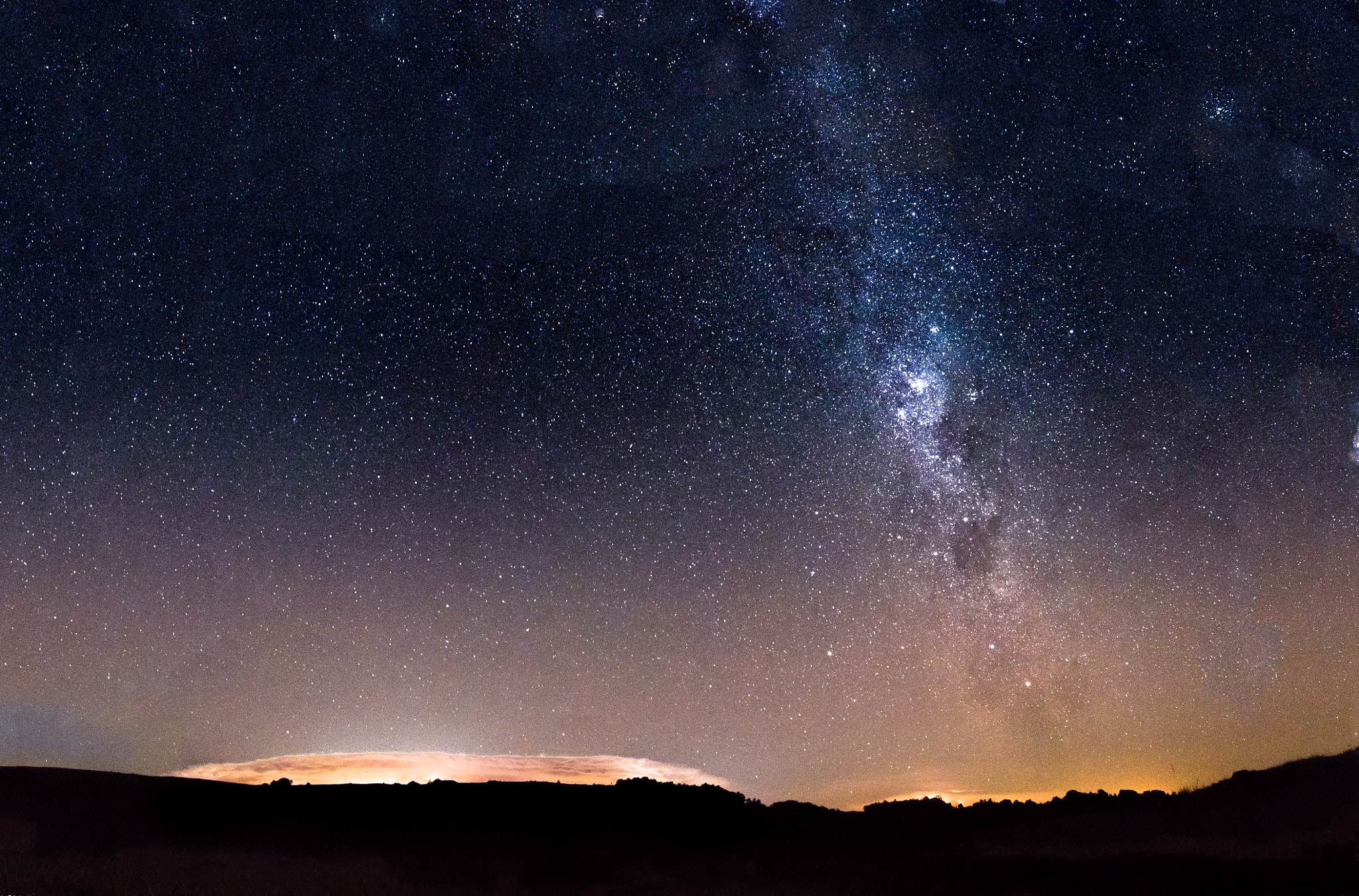 Canon EOS 7D Mark II + Canon EF 16-35mm F2.8L II USM sample photo. The milky way photography