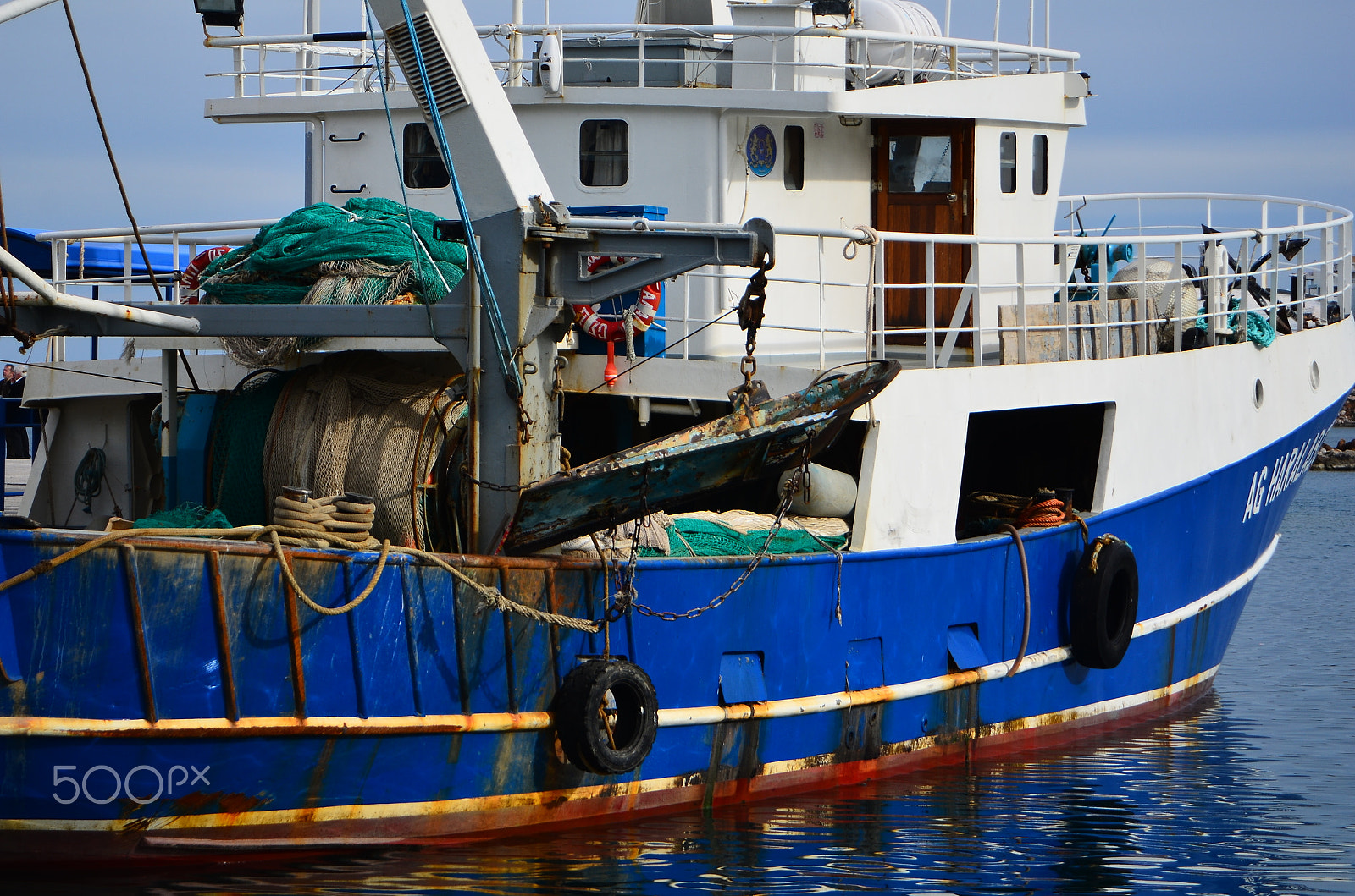 AF Zoom-Nikkor 28-80mm f/3.5-5.6D sample photo. Aegean trowler photography