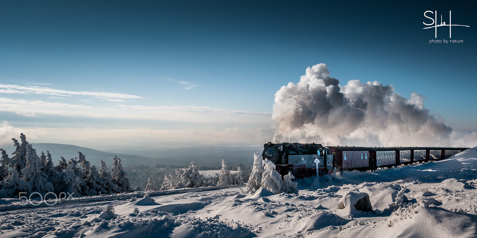 Nikon D300 + Sigma 18-50mm F2.8-4.5 DC OS HSM sample photo. Harz train photography