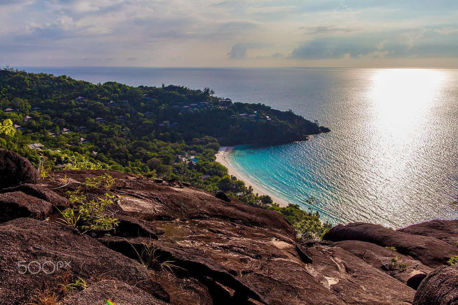 Canon EF 24mm F1.4L II USM sample photo. Petite anse, seychelles photography