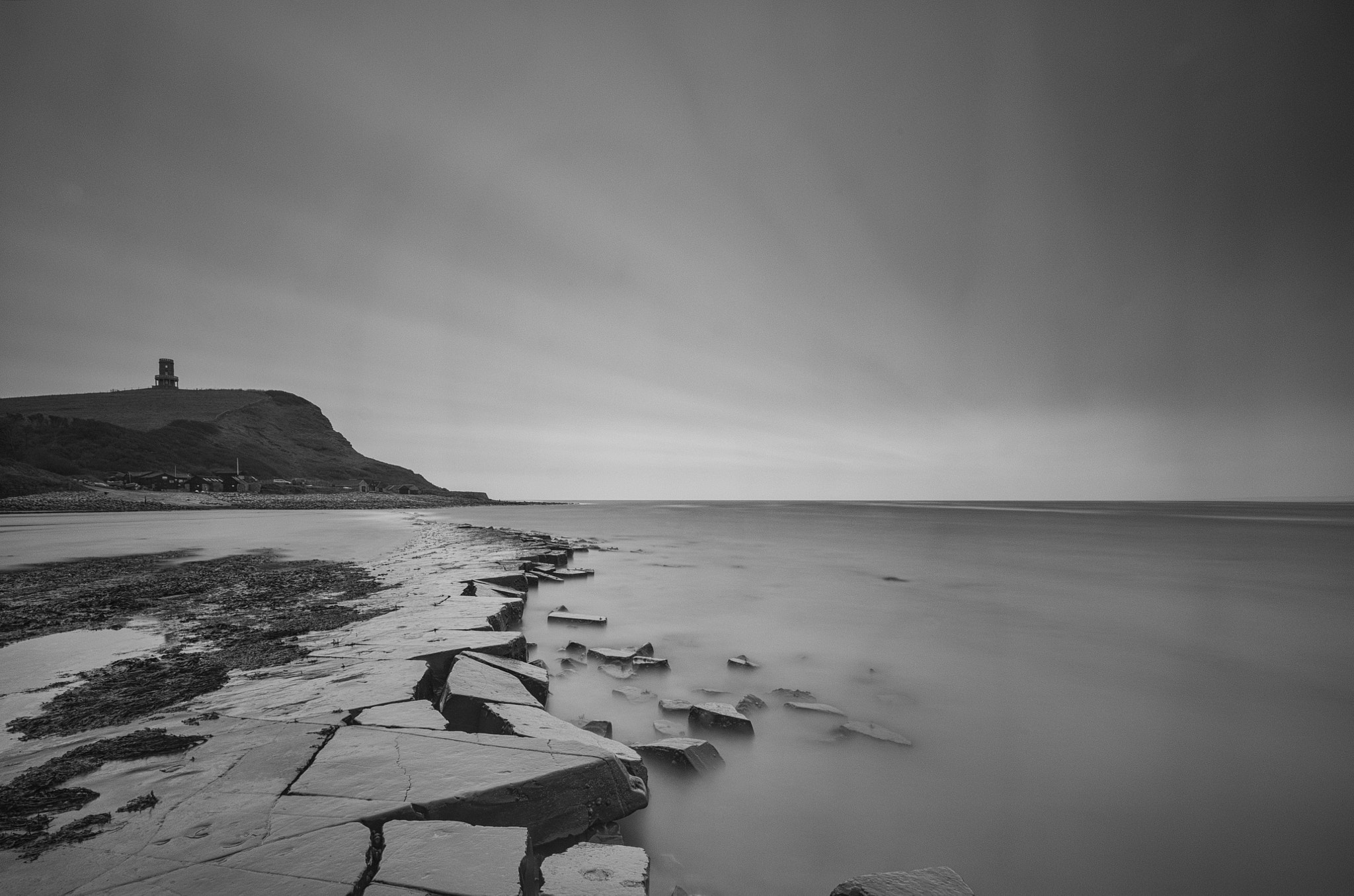 Pentax K-50 + Sigma AF 10-20mm F4-5.6 EX DC sample photo. Kimmeridge ledge photography