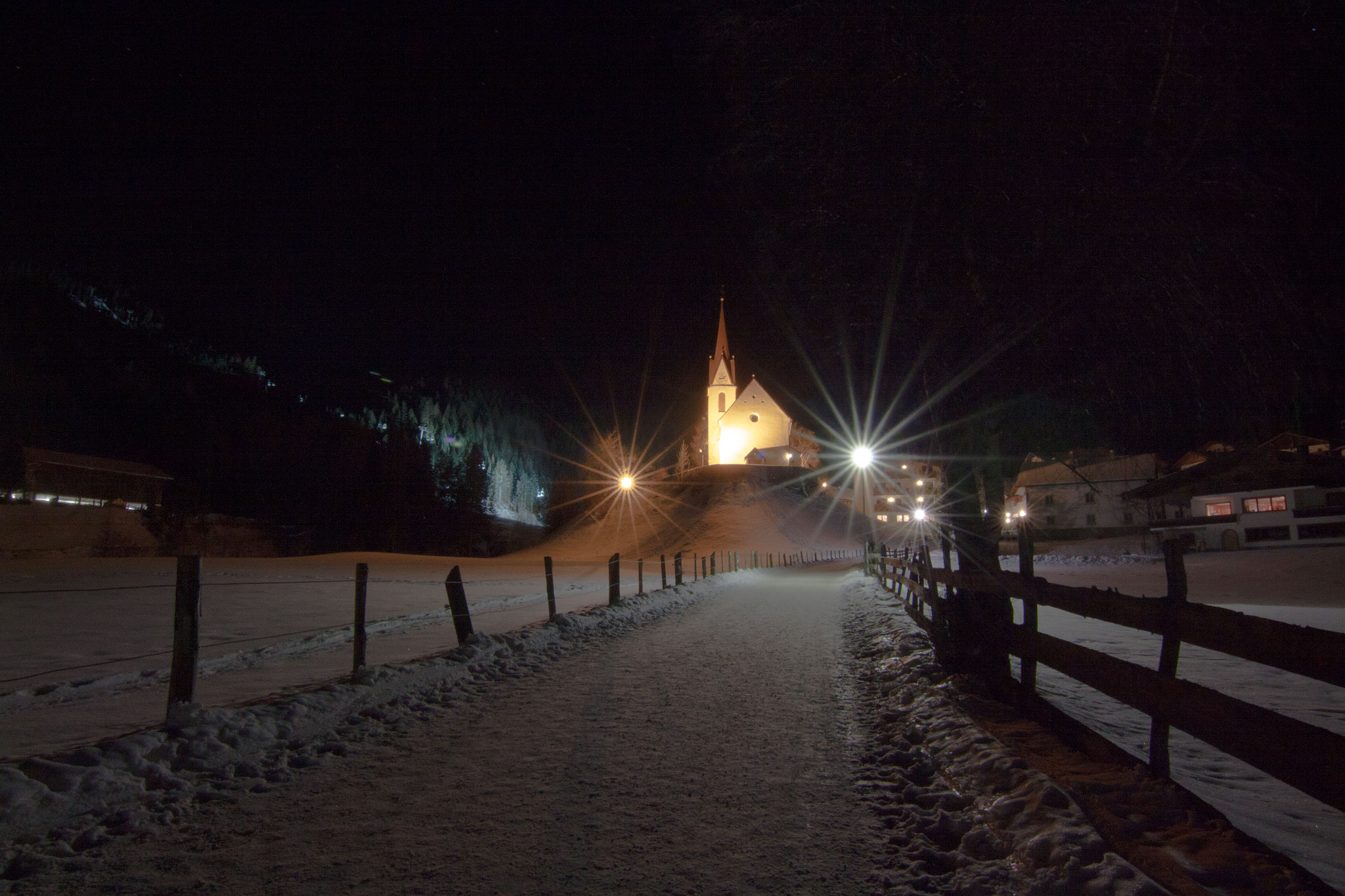Canon EOS 50D sample photo. Cold night at ratschings photography