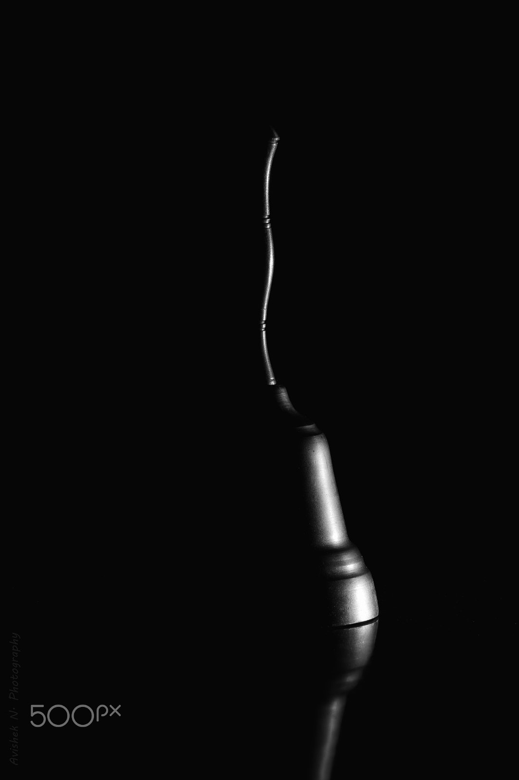 Nikon AF-Nikkor 80-200mm F2.8D ED sample photo. Jingle bell b&w photography