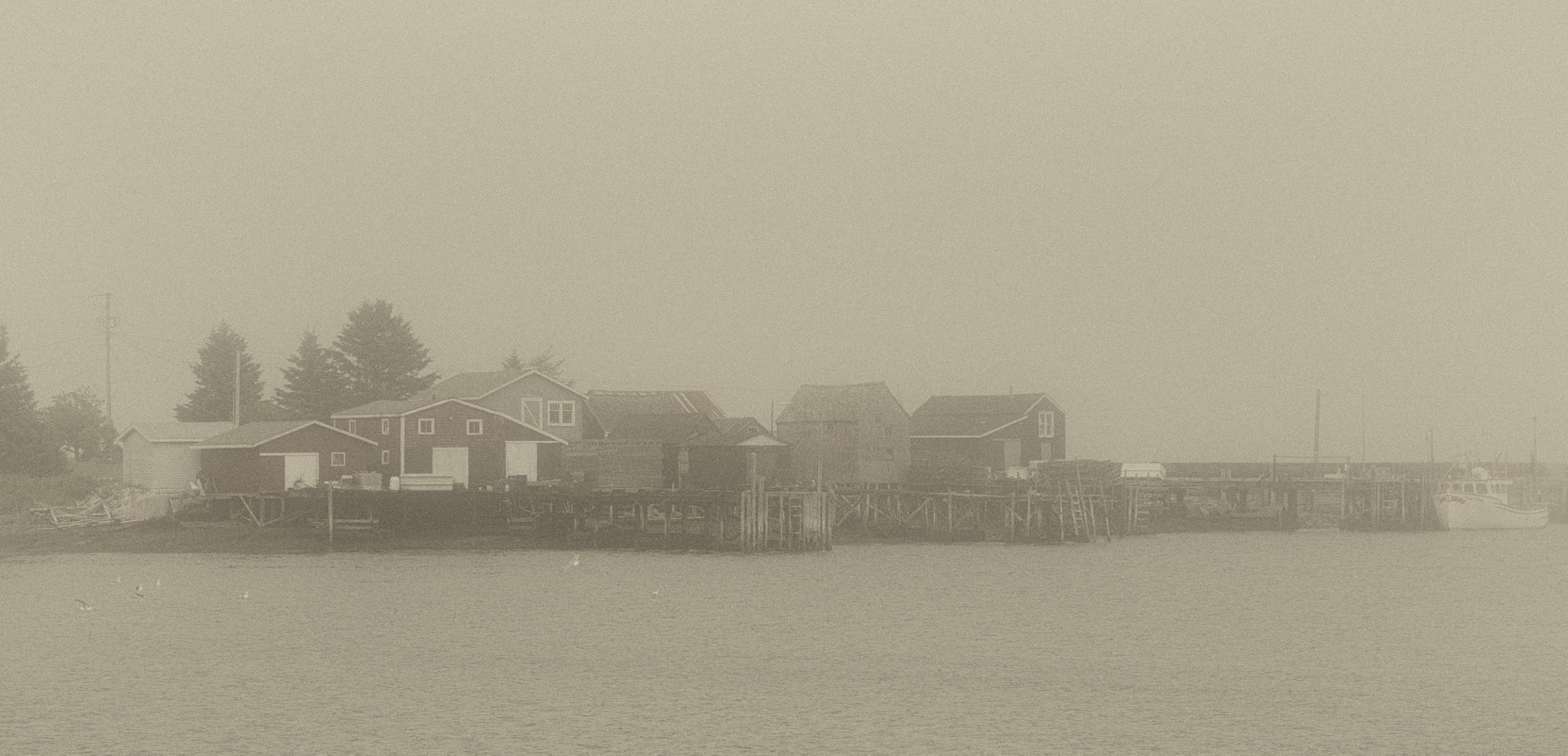 Sigma 17-70mm F2.8-4.5 DC Macro Asp. IF sample photo. Fishing huts of nova scotia photography