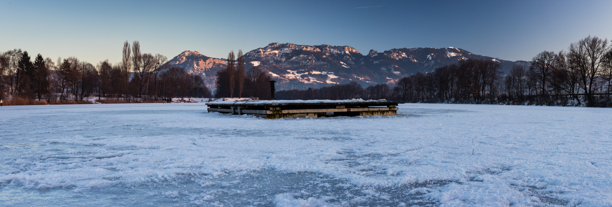 Canon EOS 80D sample photo. Frozen river photography