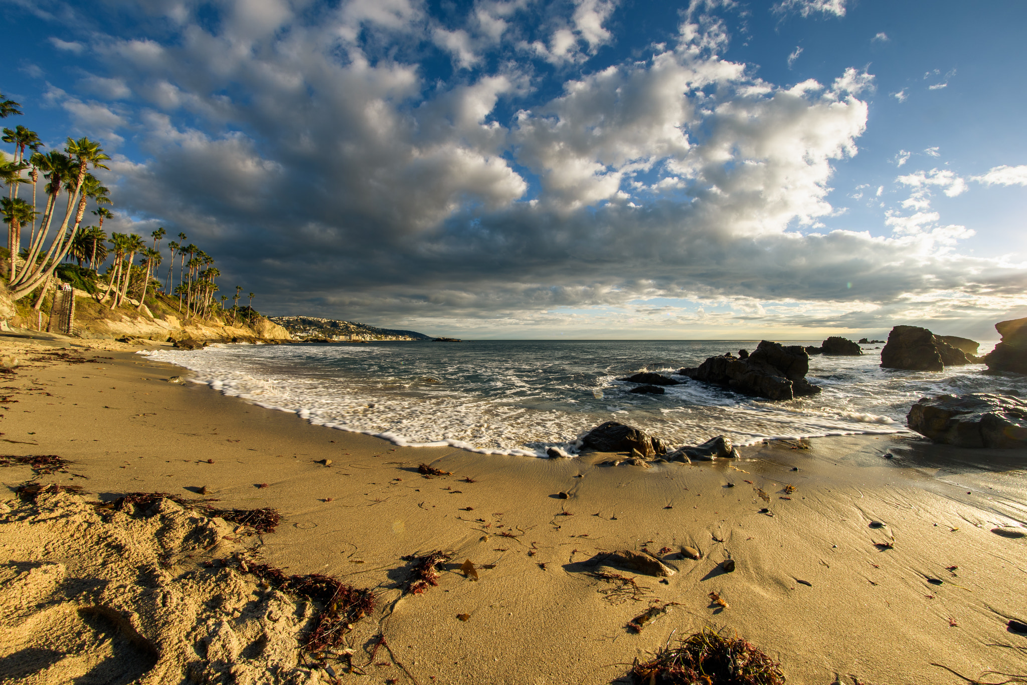 Samyang 12mm F2.8 ED AS NCS Fisheye sample photo. Laguna beach photography