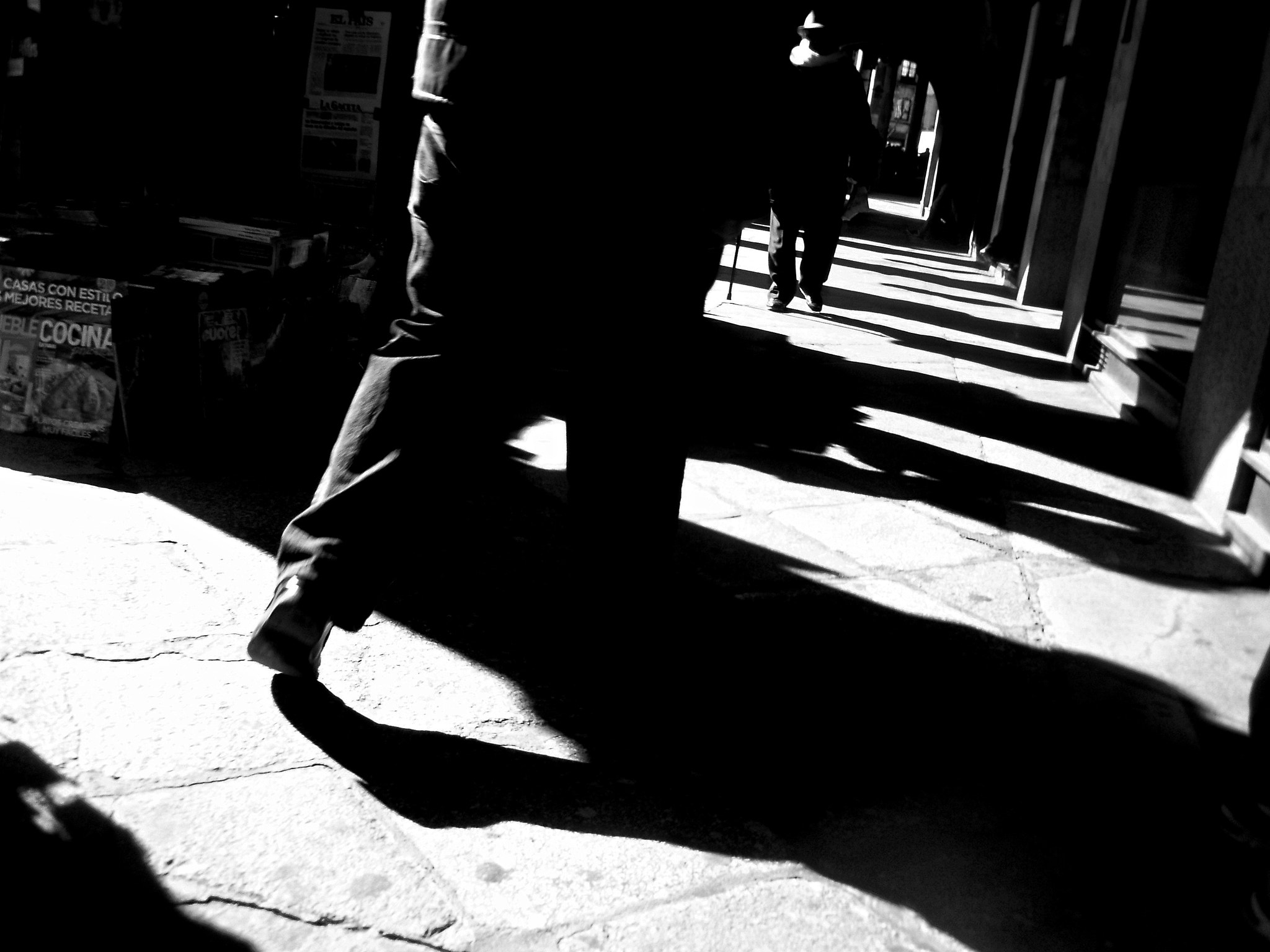 Olympus u740,S740 sample photo. Shadows and instability photography