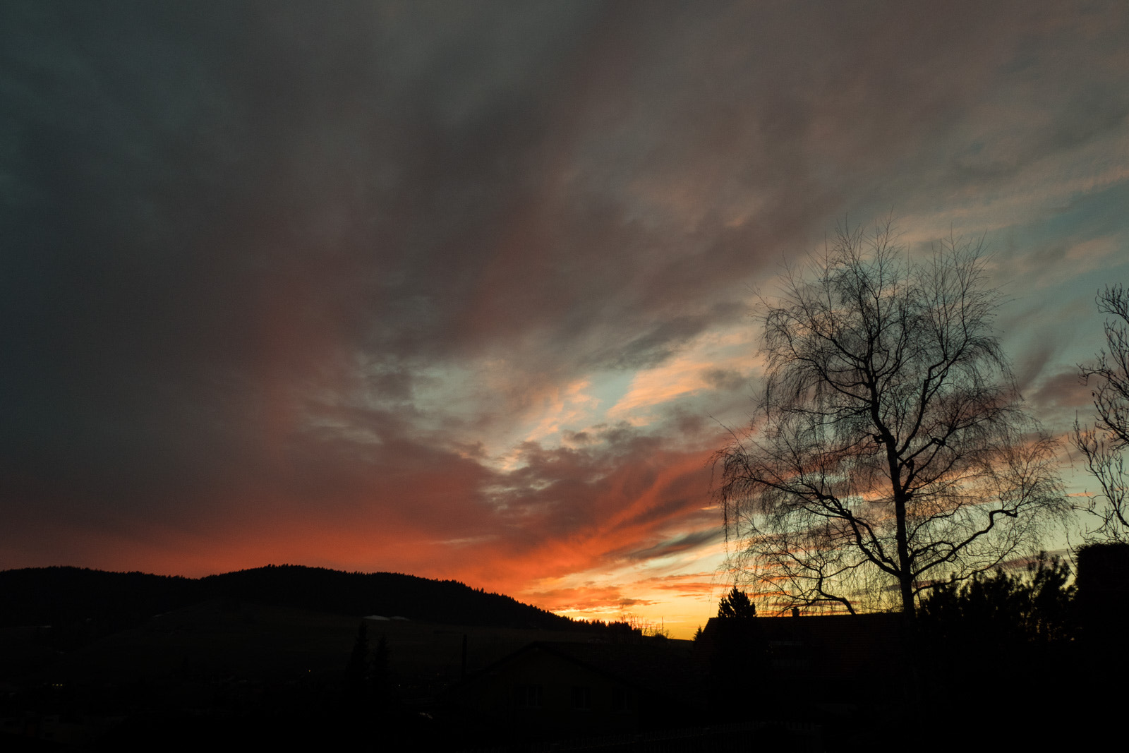 Panasonic Lumix G X Vario 12-35mm F2.8 ASPH Power OIS sample photo. Orange sunset photography