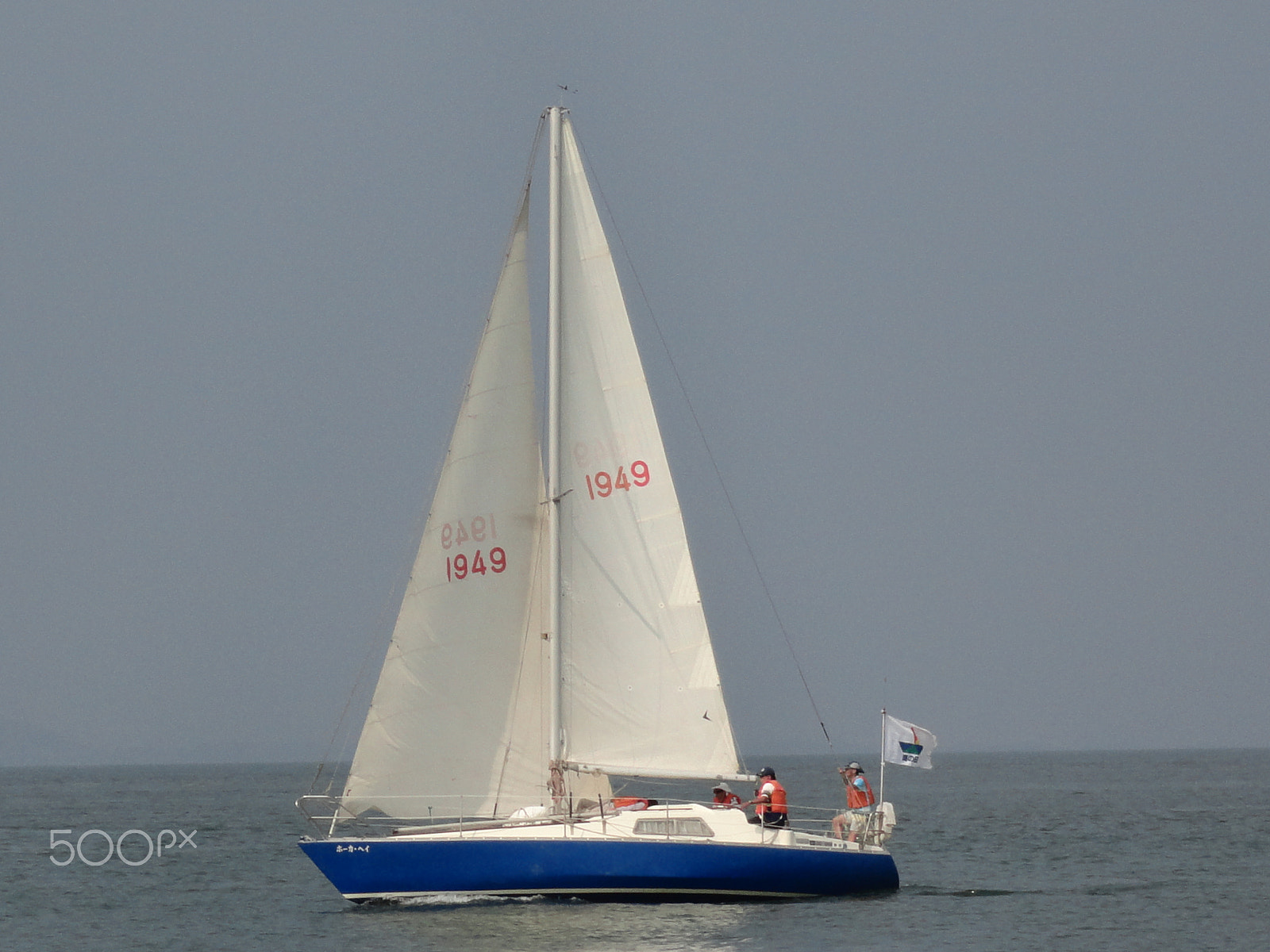 Sony Cyber-shot DSC-W570 sample photo. Fun on a sailboat photography