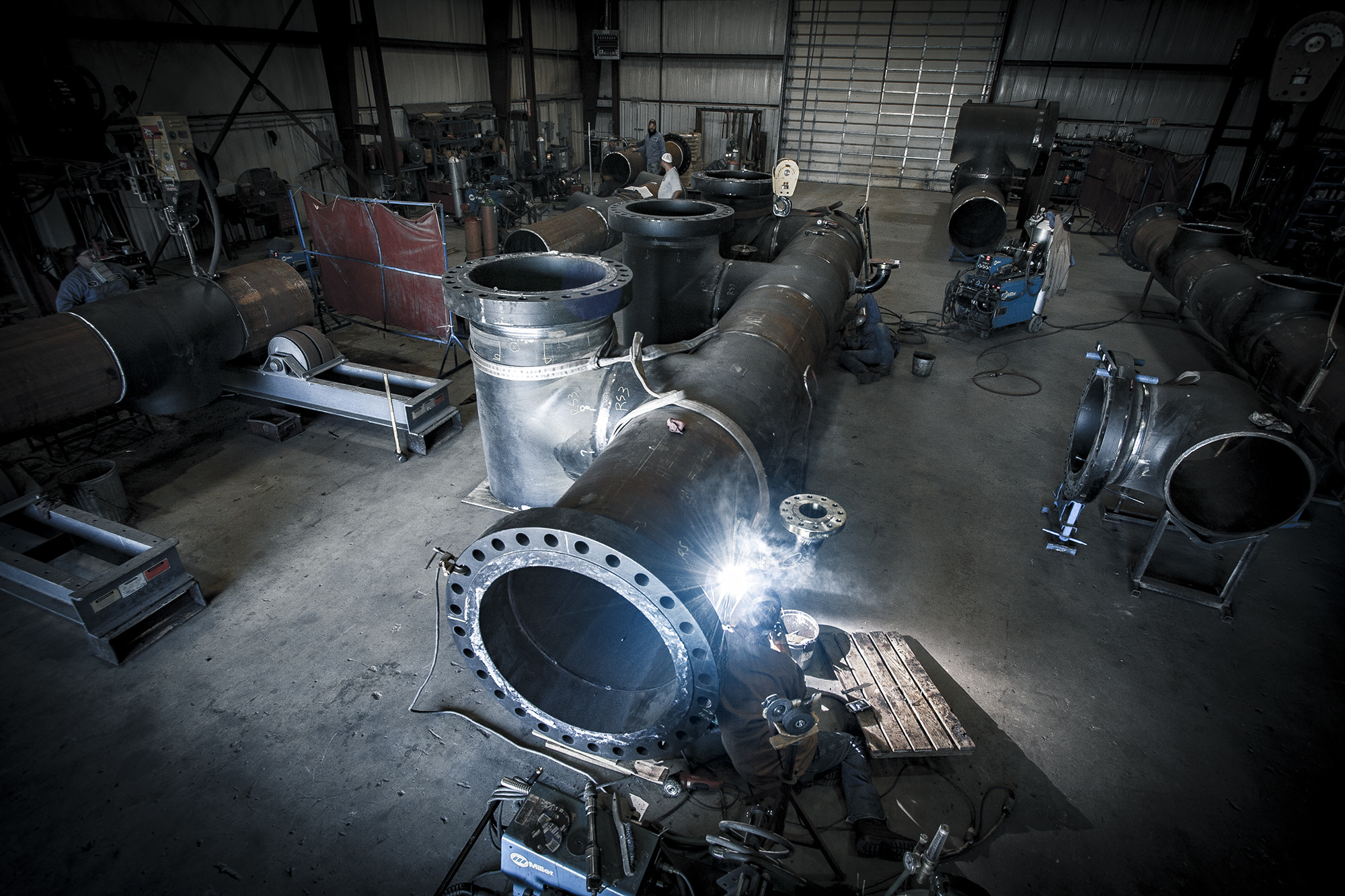Canon EF-S 10-22mm F3.5-4.5 USM sample photo. Welding photography