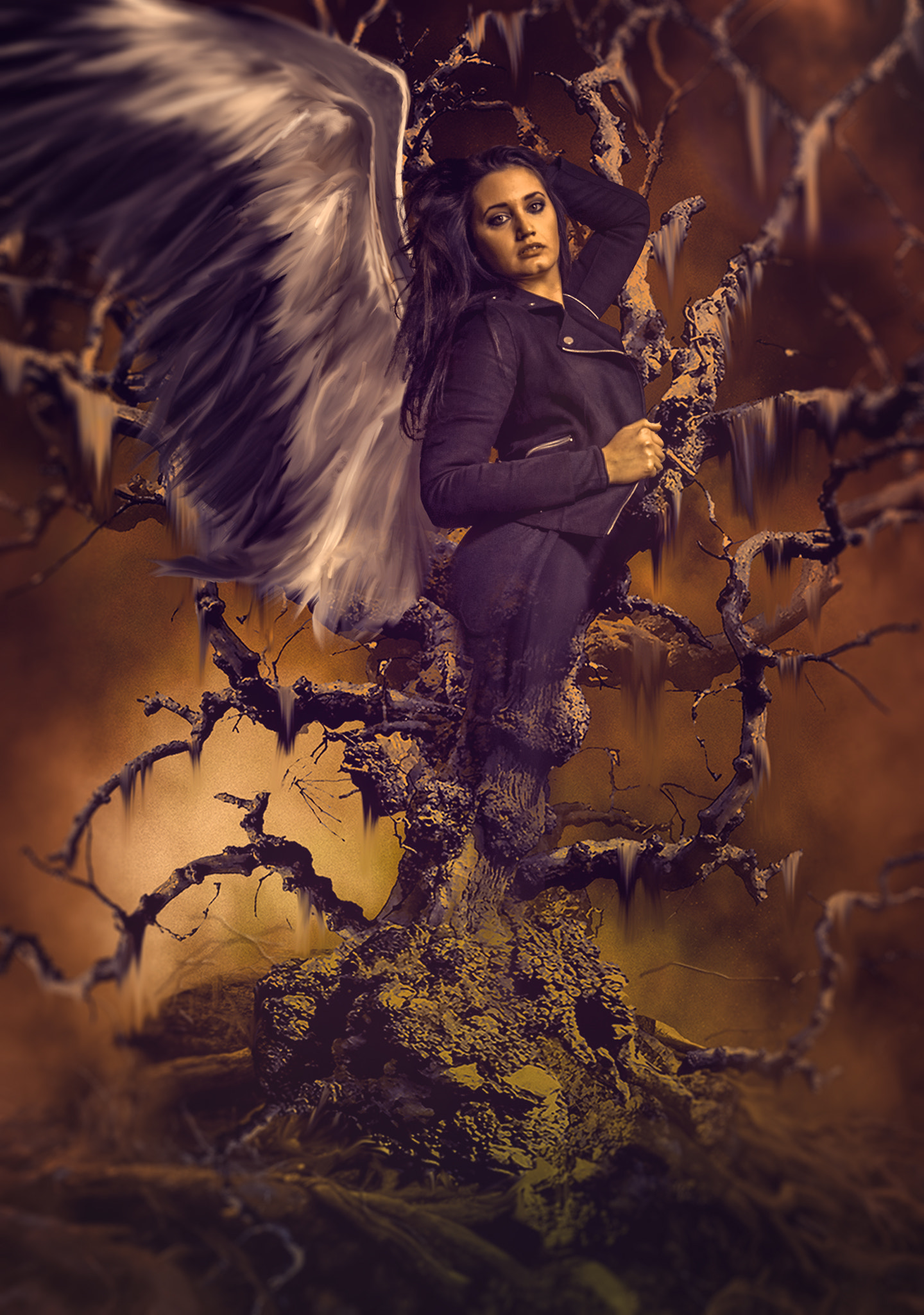 Nikon D700 sample photo. Angel in the tree photography