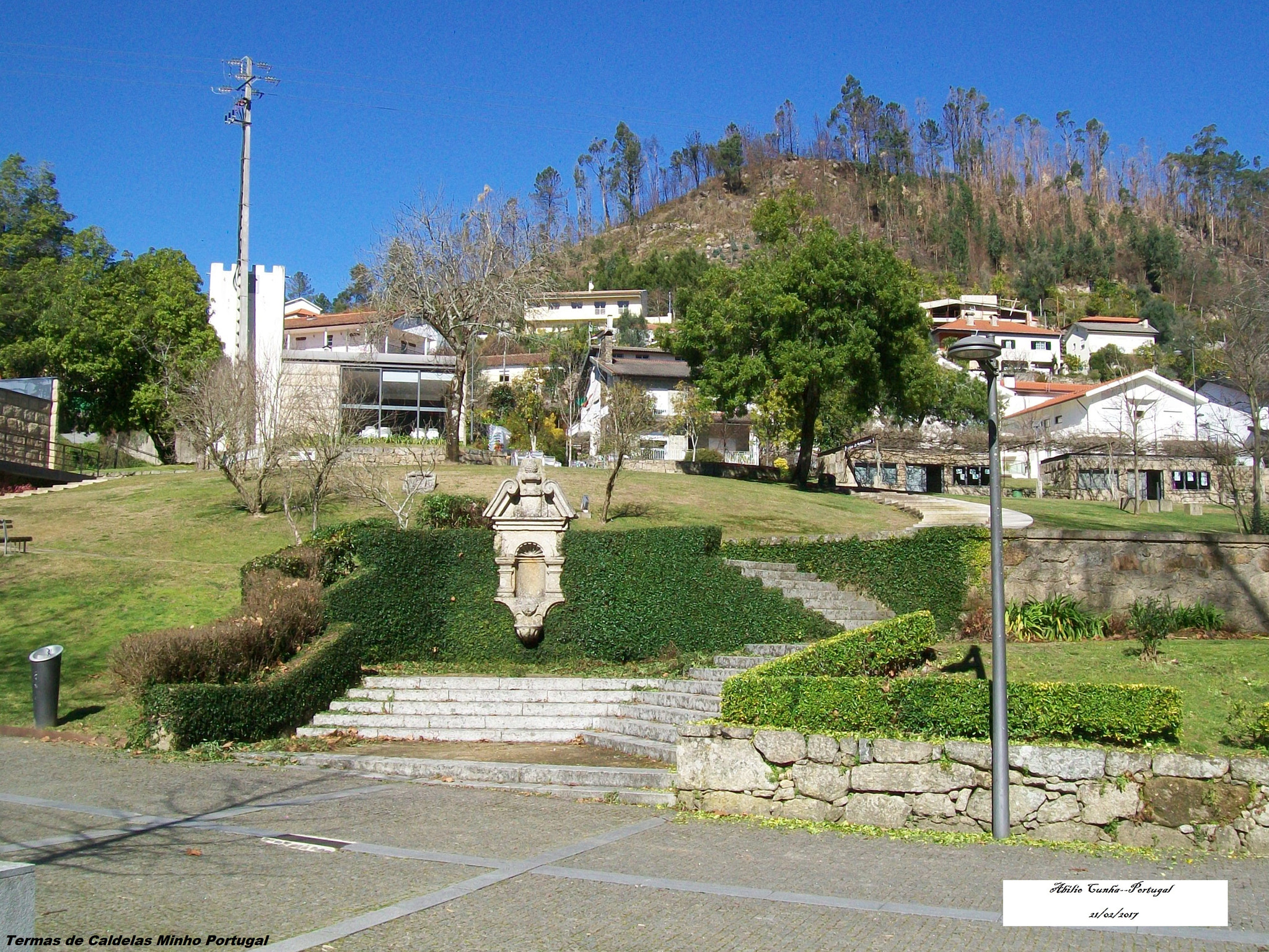 Kodak EasyShare C913 sample photo. Vista das termas de caldelas photography