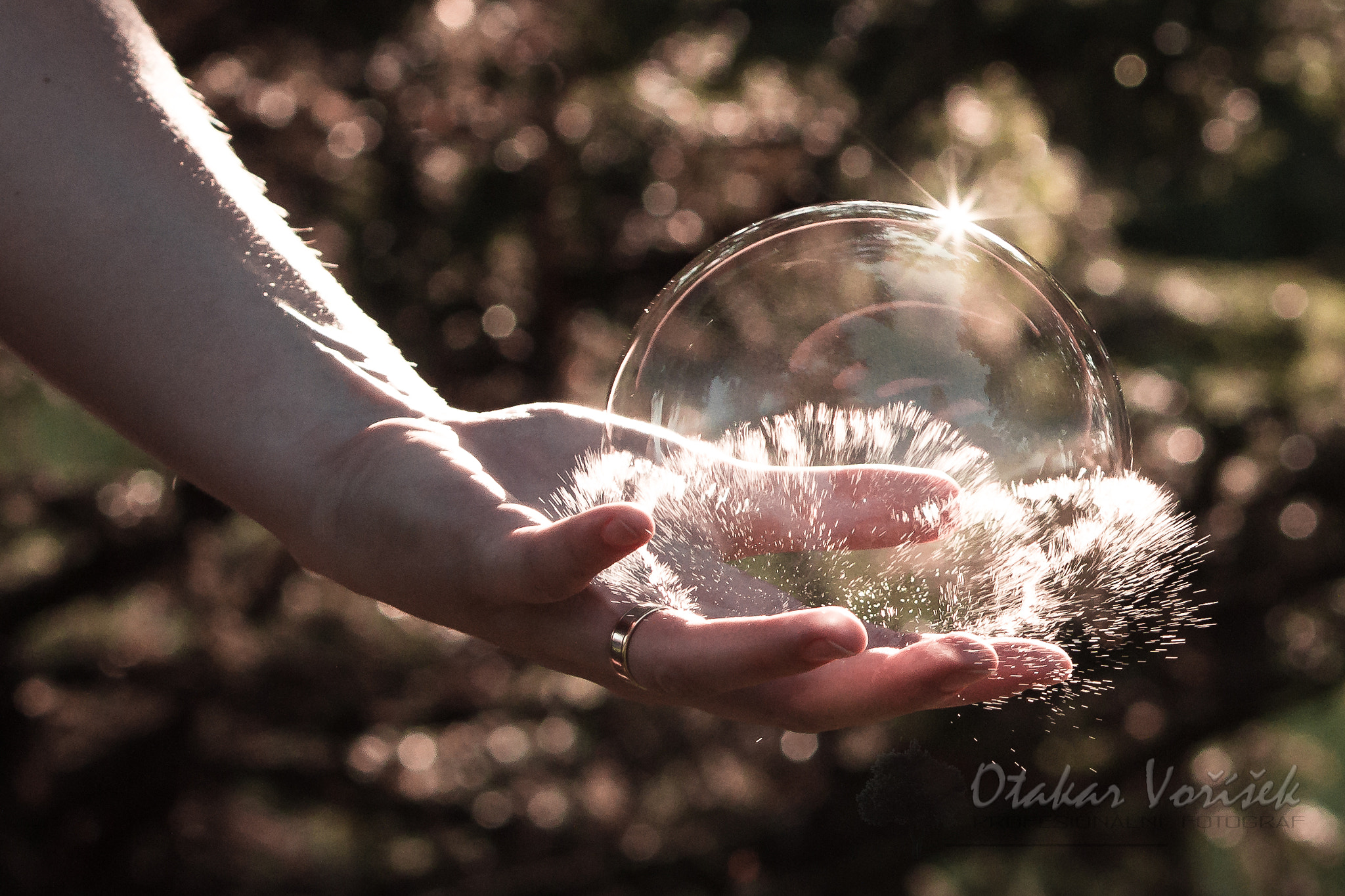 Canon EF 70-200mm F2.8L USM sample photo. Bubble photography