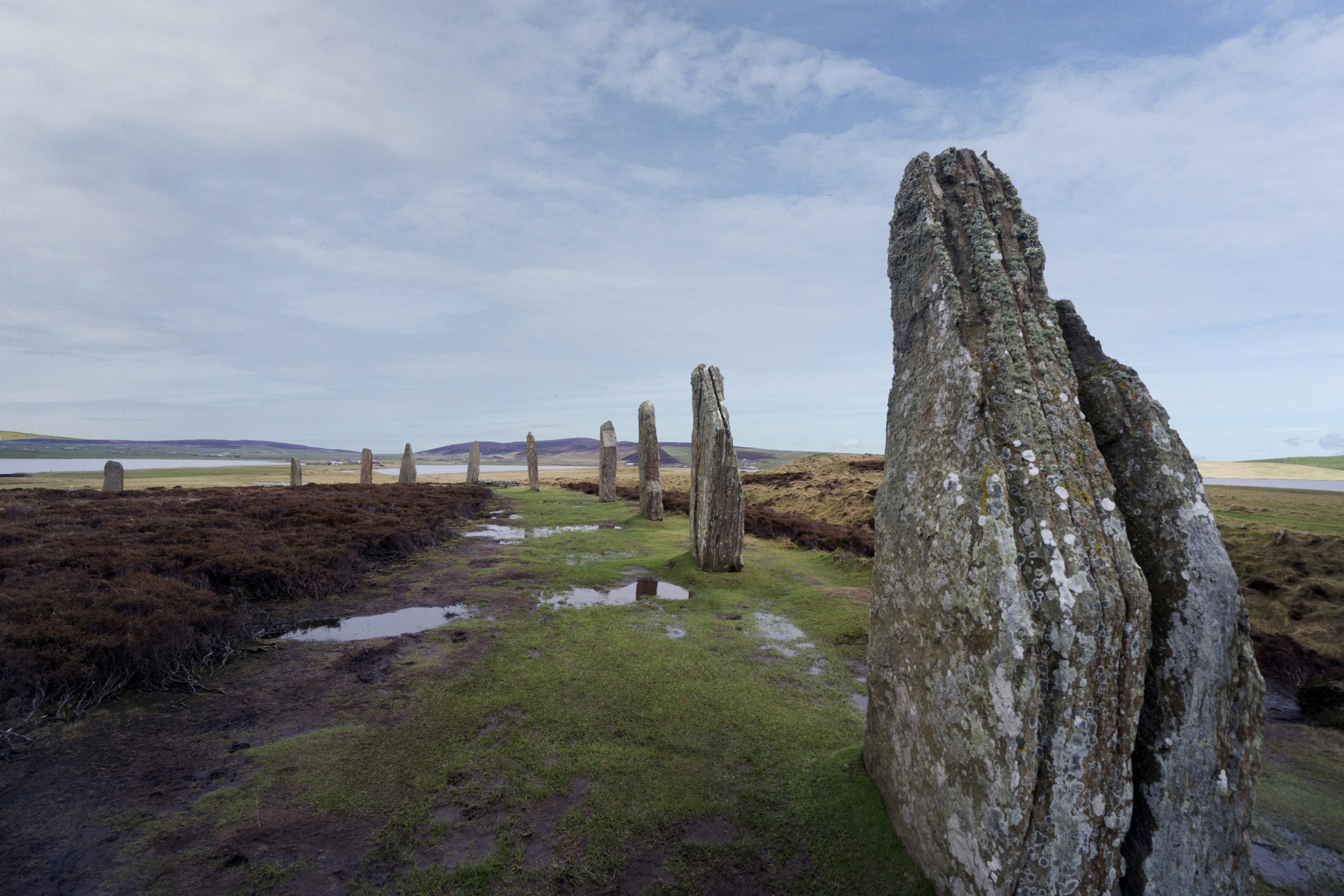 Sony a6000 + Sony E 10-18mm F4 OSS sample photo. Ring of brodgar photography