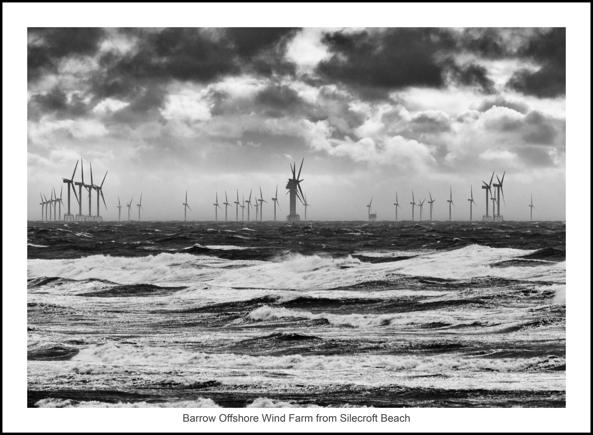 Canon EOS 70D sample photo. Storm from silecroft beach photography