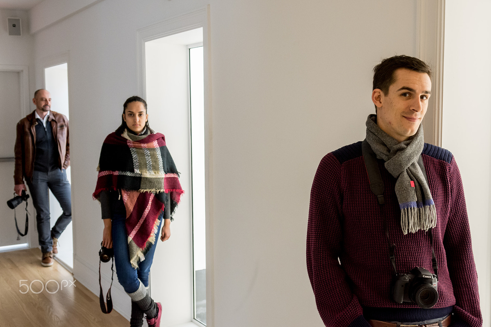 Nikon D7200 sample photo. Trio of photographers photography