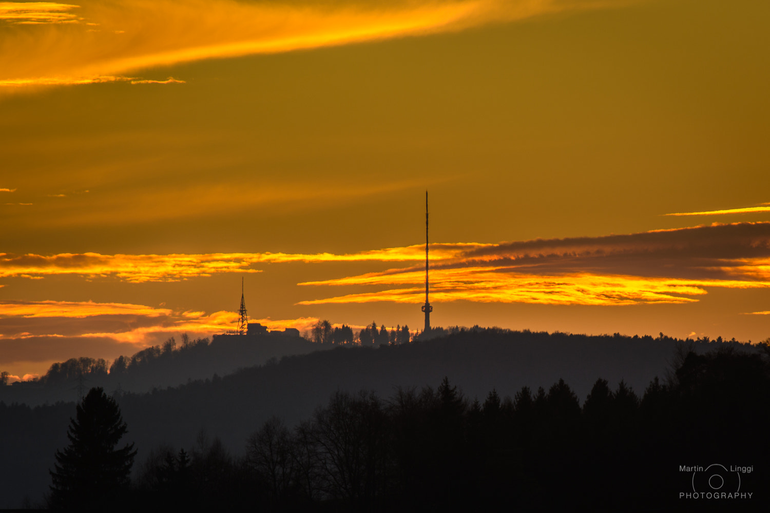 Nikon Nikkor AF-S 300mm F4E PF ED VR sample photo. üetliberg@sunset photography