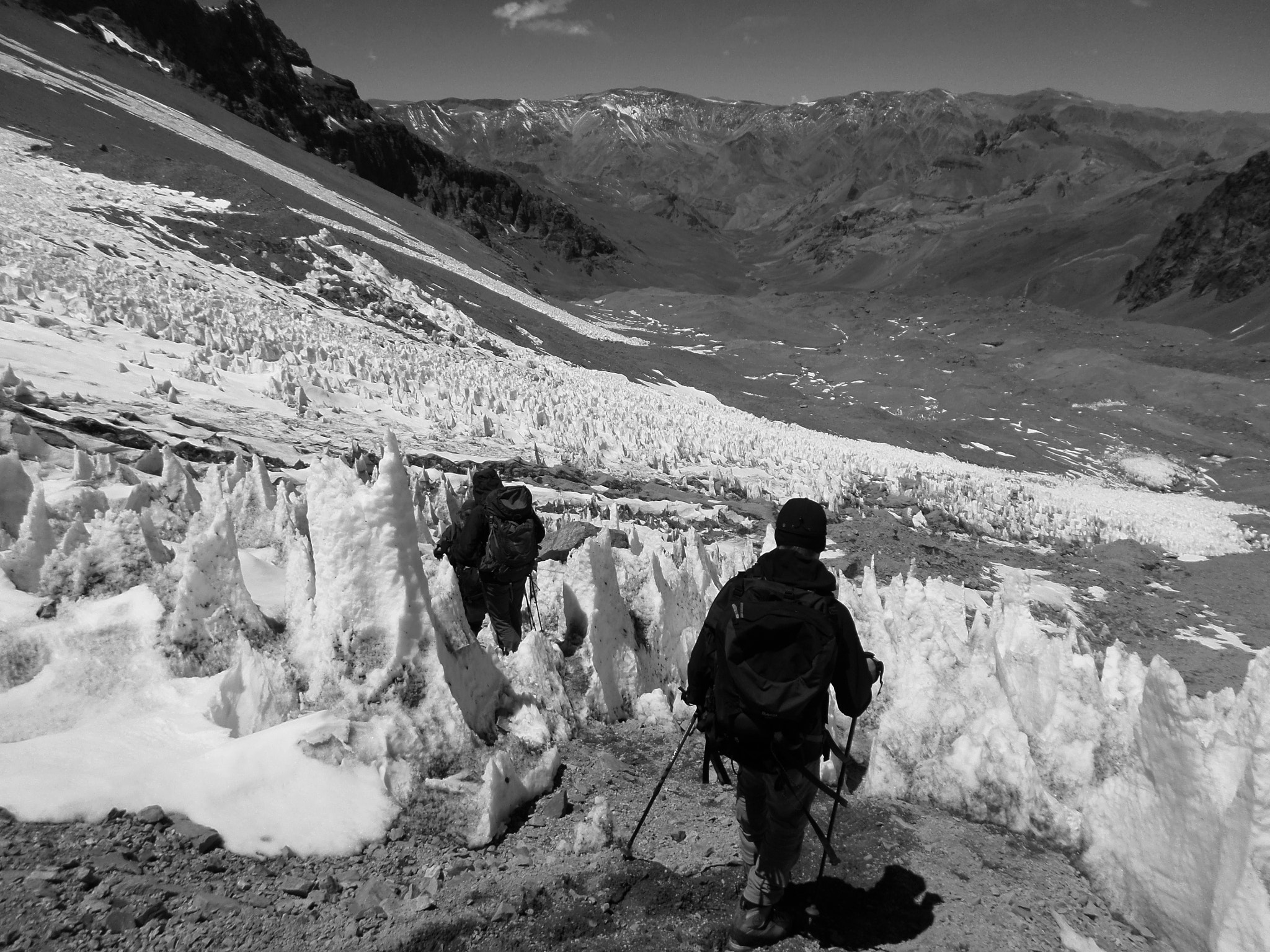 Samsung ST2014F sample photo. Walk through the penitentes photography