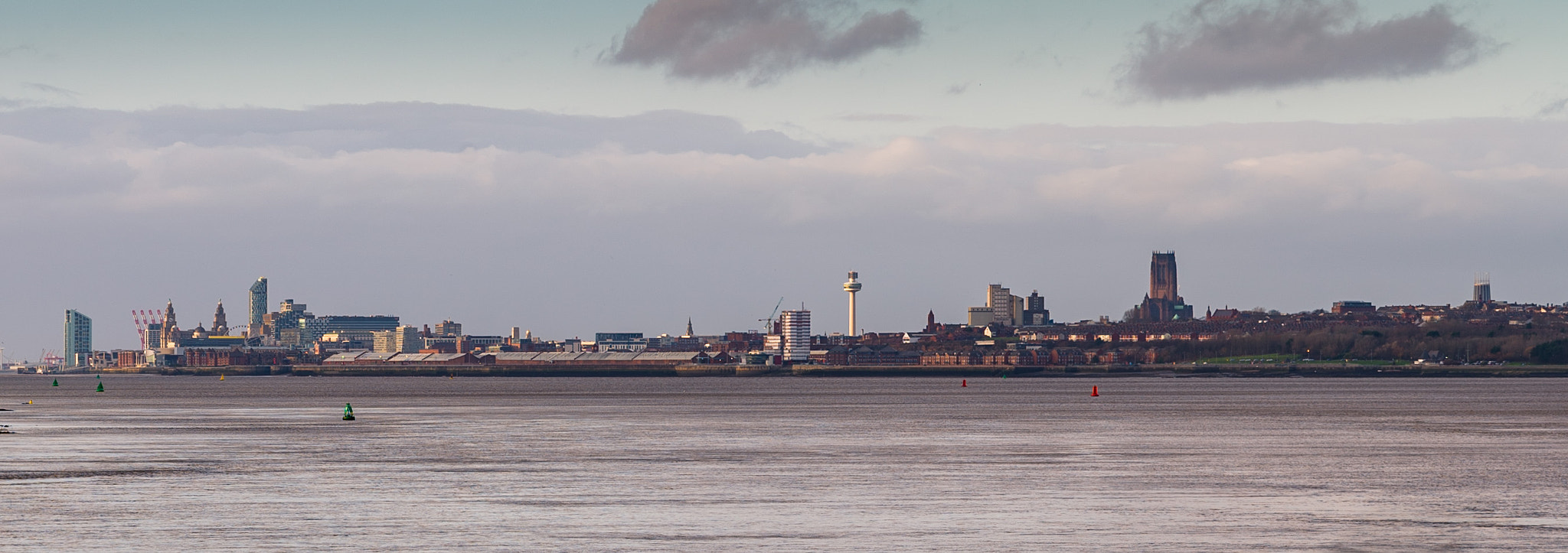 Sony a7S + Sony FE 90mm F2.8 Macro G OSS sample photo. Liverpool skyline photography