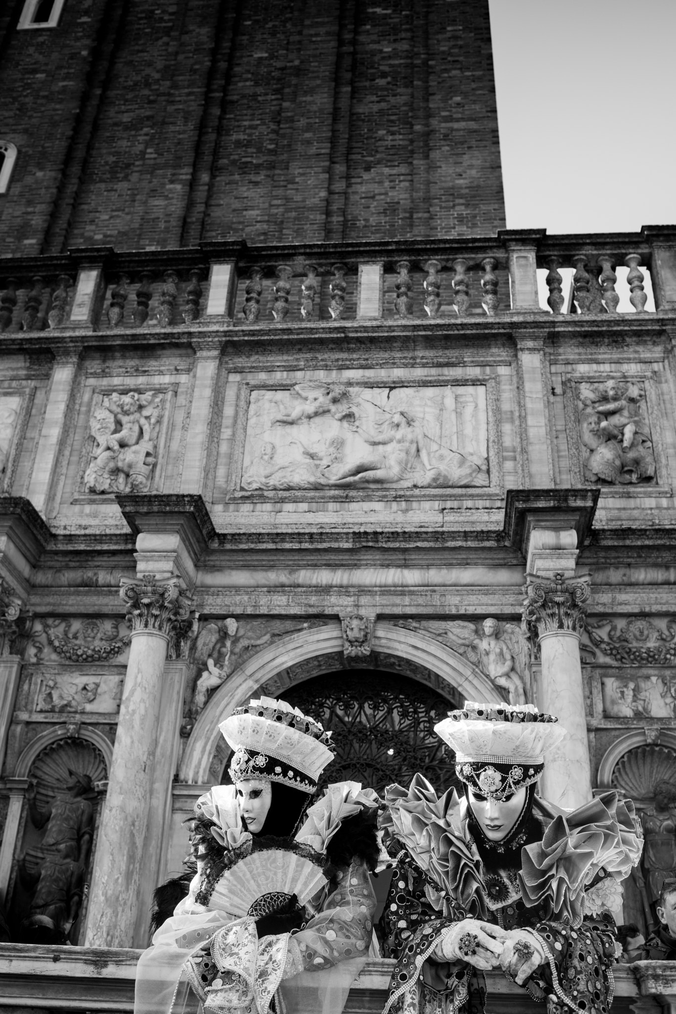 Nikon AF-S Nikkor 35mm F1.4G sample photo. Venise b&w photography