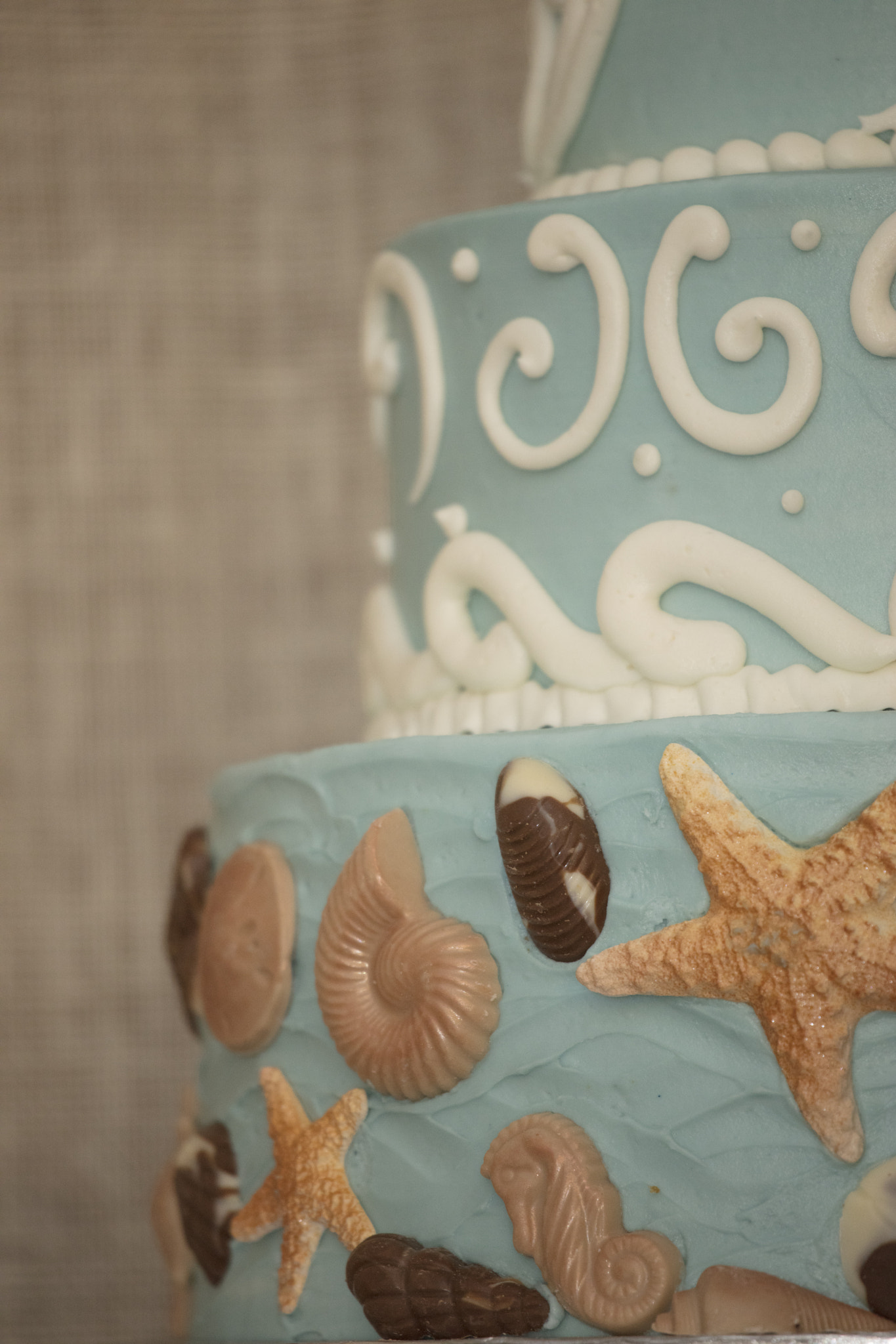 Canon EF 100-400mm F4.5-5.6L IS USM sample photo. Close up of wedding cake photography