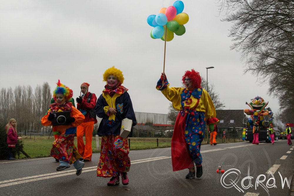 Sony SLT-A58 + Sigma DC 18-125mm F4-5,6 D sample photo. Clown photography