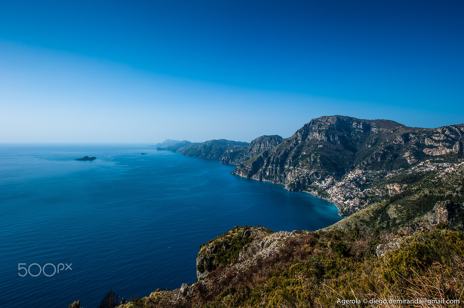 Nikon AF-S Nikkor 14-24mm F2.8G ED sample photo. La costiera amalfitana photography