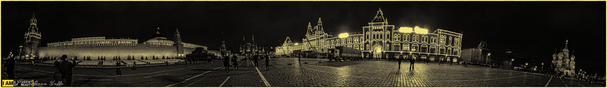 Canon PowerShot SX1 IS sample photo. Red square in yellow, moscow.. photography