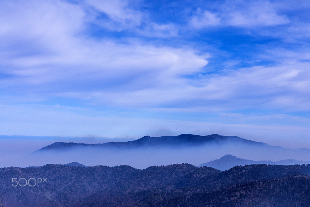 Sony a6000 sample photo. Smoky mountain photography